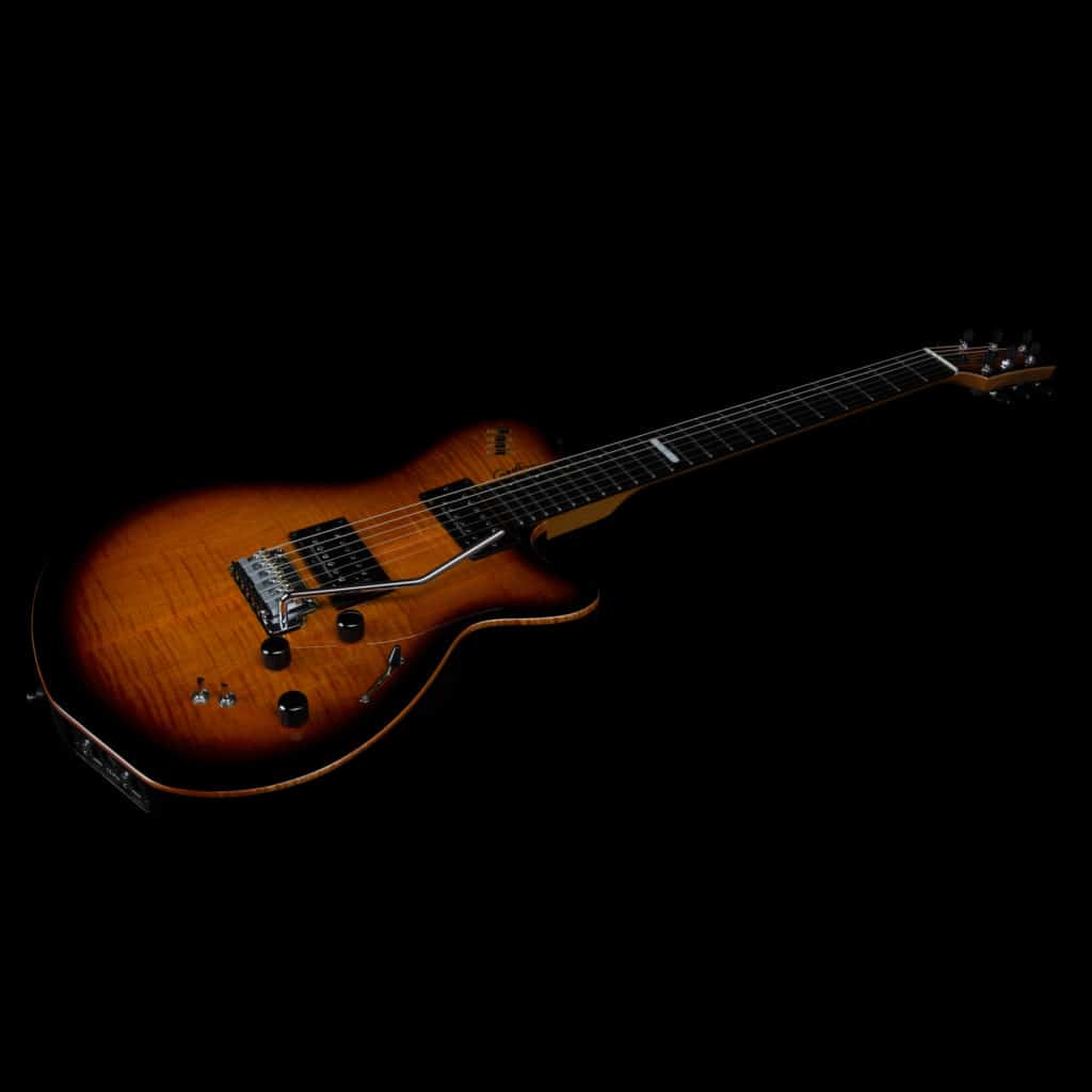 Godin LGXT Cognac Burst Flame AA Electric Guitar