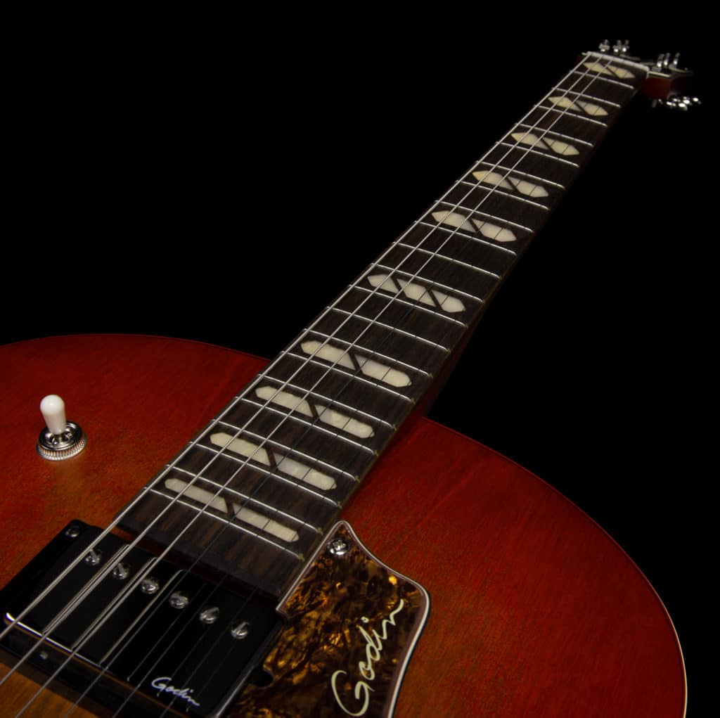 GODIN 5th Avenue Jumbo HB Memphis Sun Electric Guitar