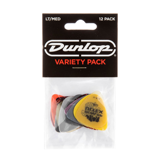 Dunlop Picks - Variety Pack - Lt/Med - 12 Pack