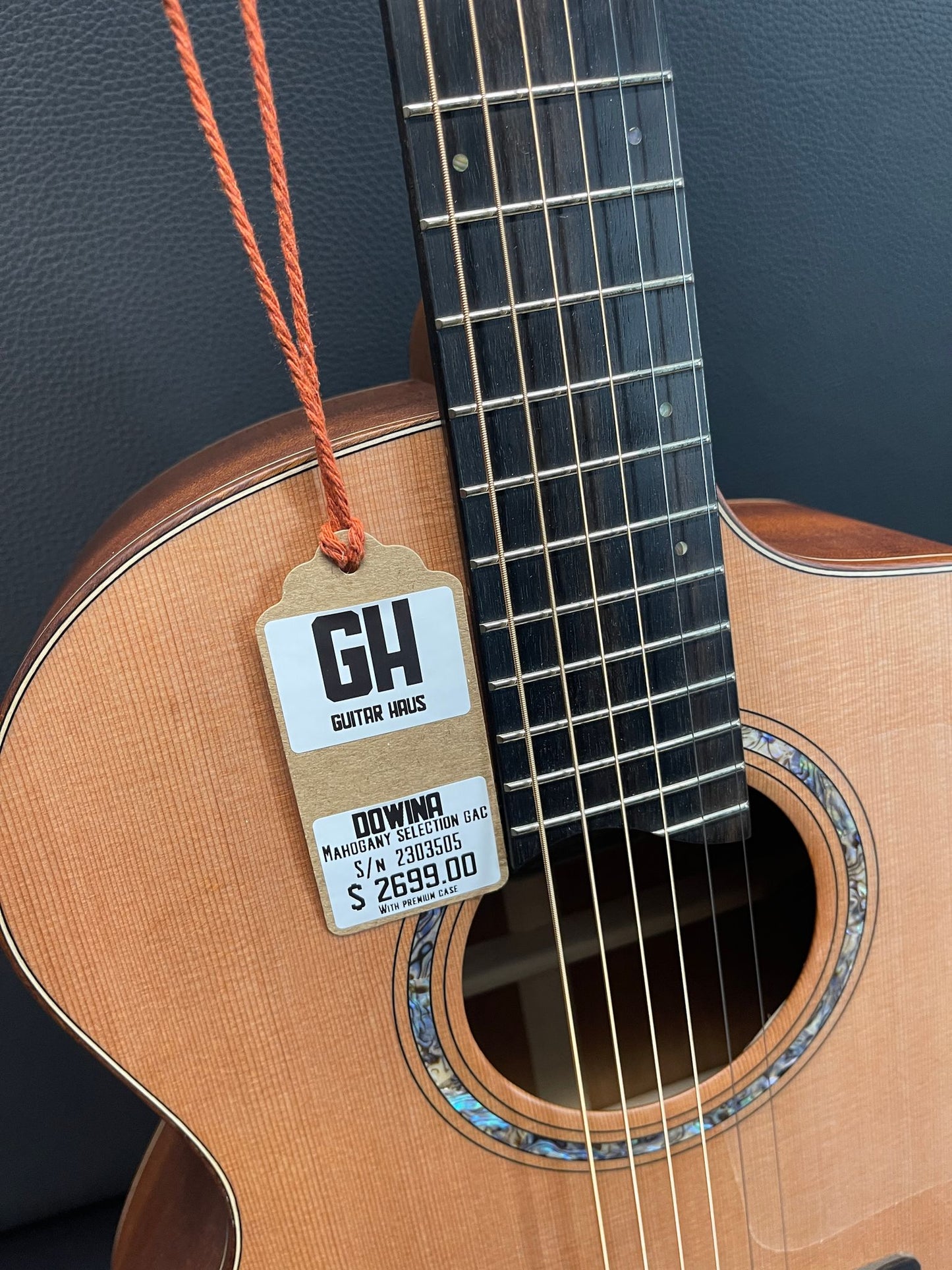 Dowina Mahogany Selection GAC #2303505