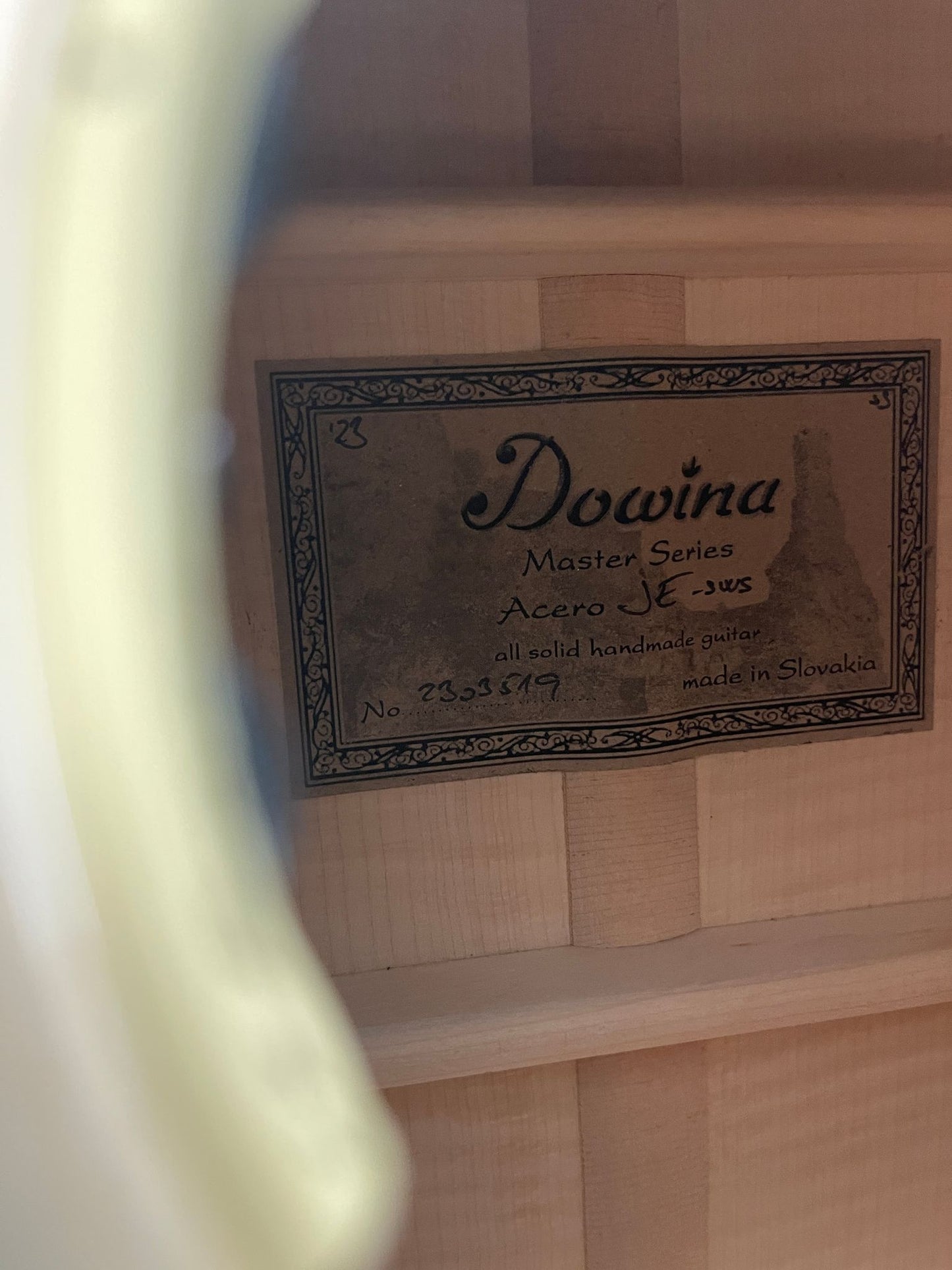 Dowina Acero JE SWS #2303519