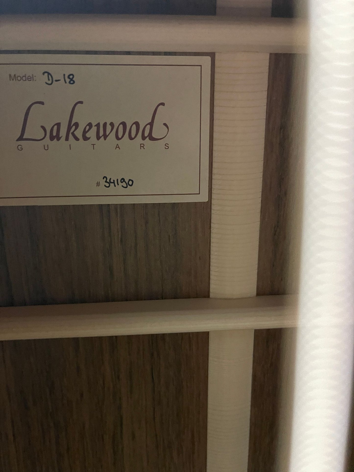 Lakewood D-18 #34190