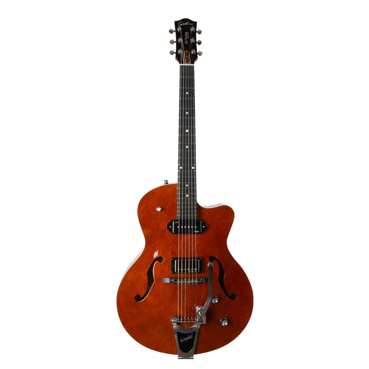 GODIN 5th Ave Uptown Custom Havana Brown Electric Guitar