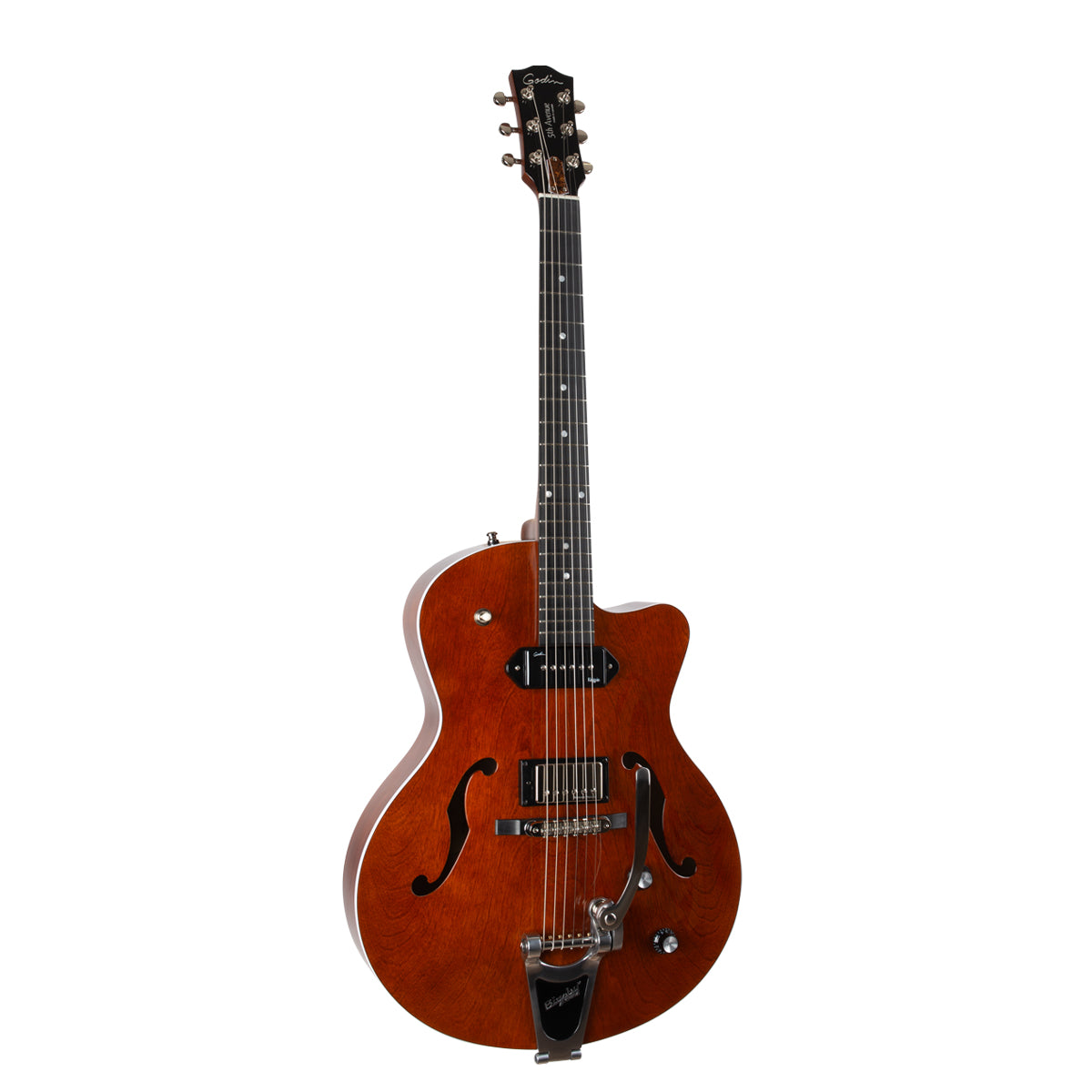 GODIN 5th Ave Uptown Custom Havana Brown Electric Guitar