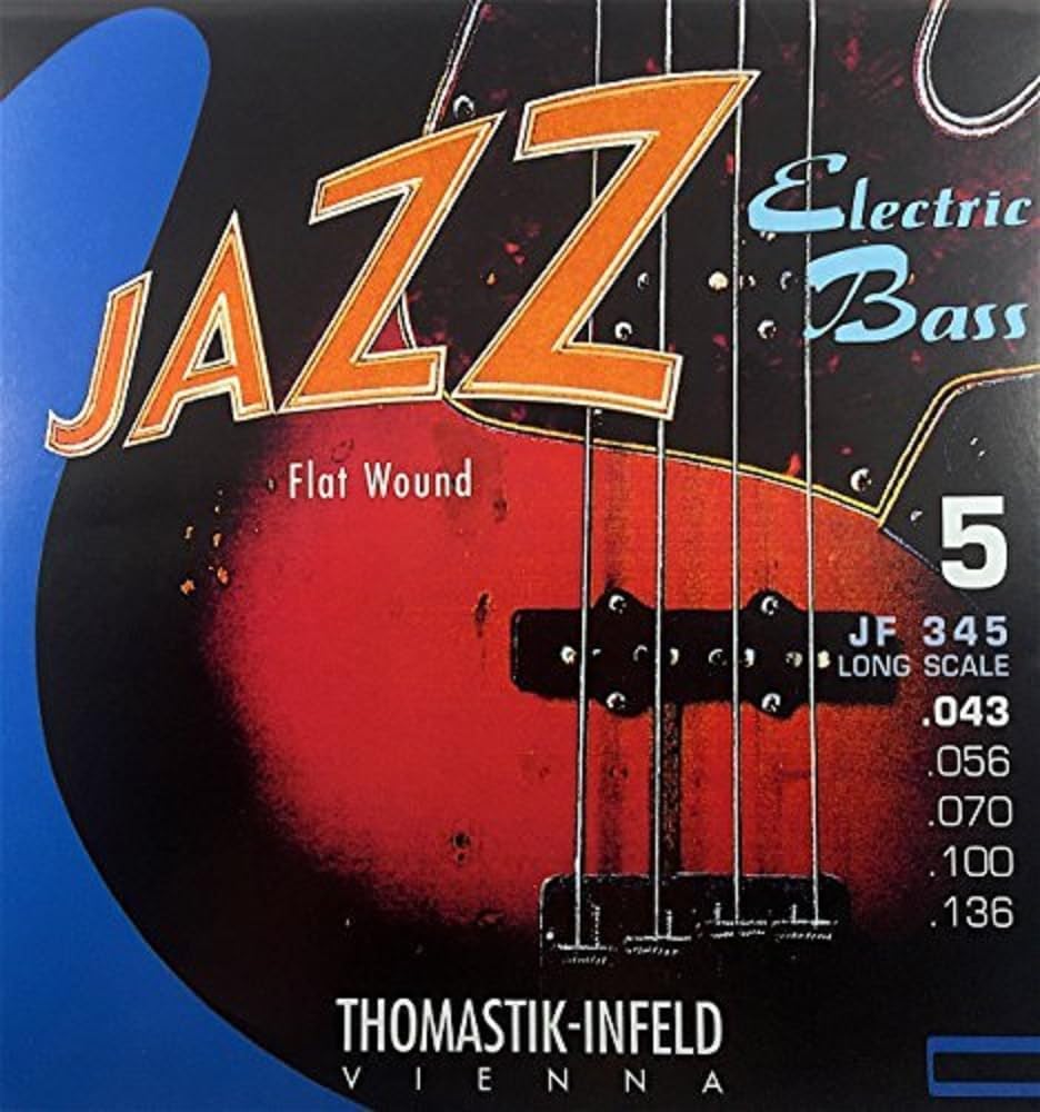Thomastik-Infeld JR345 Jazz Roundwound Bass Strings (43–118)