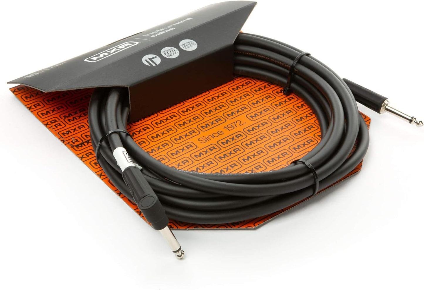 Dunlop DCIS15R MXR Standard Instrument Cable 15’ Straight to Right Angled