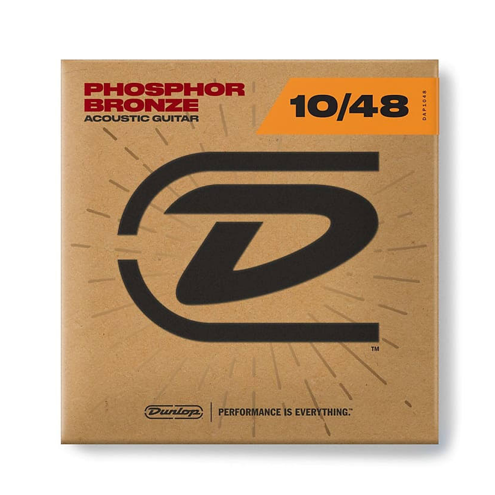 Dunlop Acoustic Guitar Strings Phosphor Bronze X-Light 10-48
