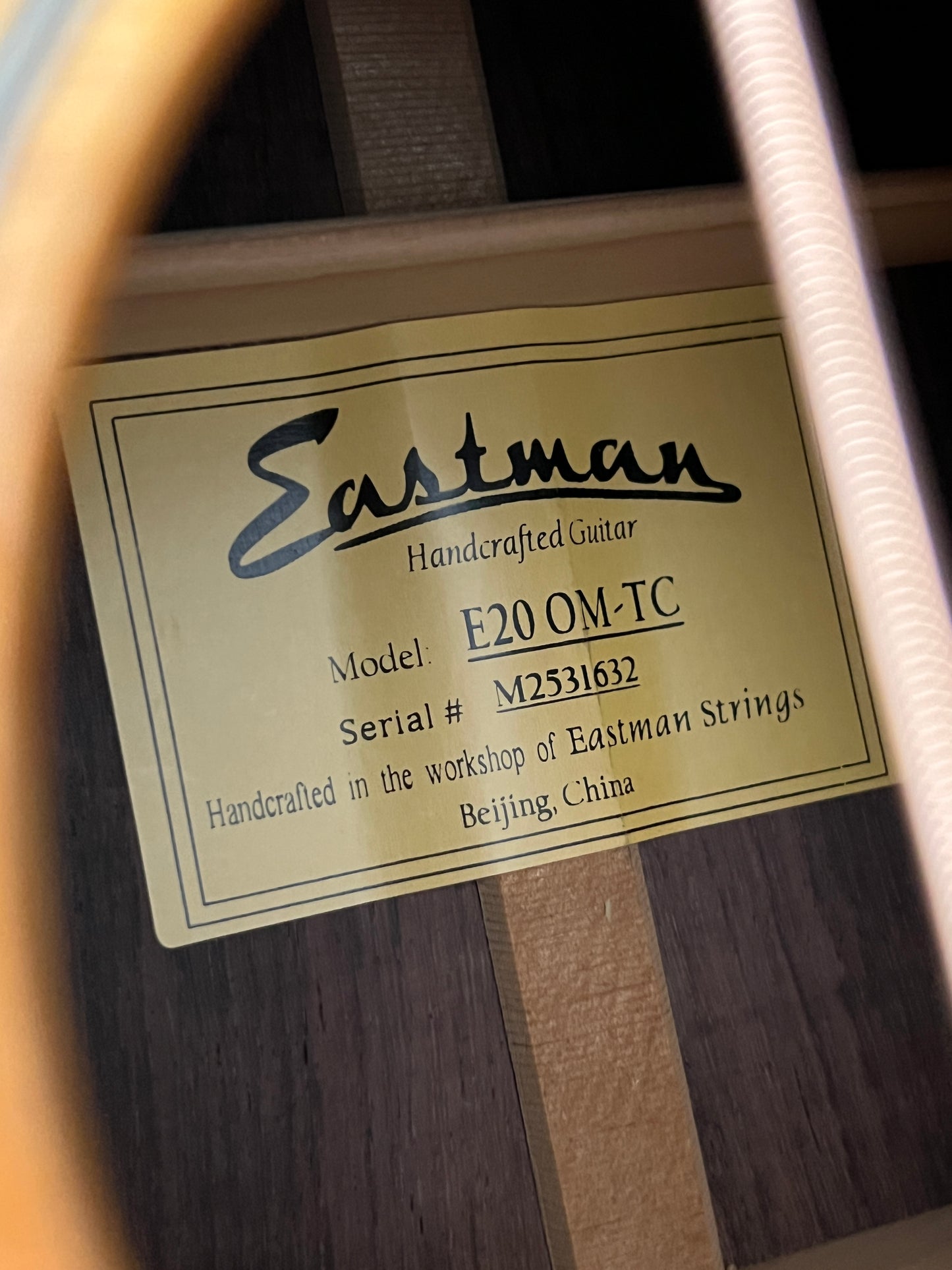 Eastman E20OM-TC Thermo-Cure Natural