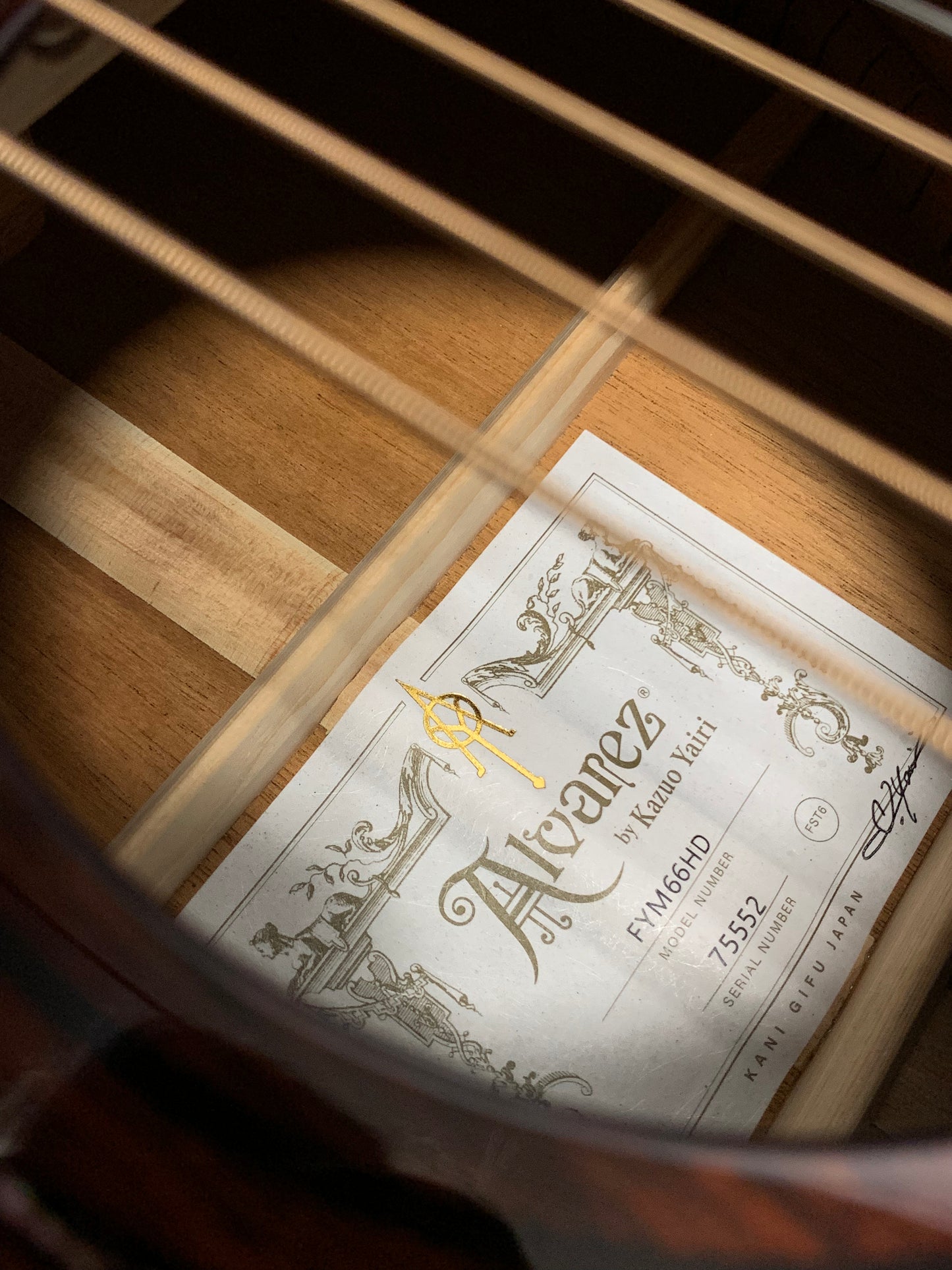 Alvarez FYM66HD Yairi Series #75552