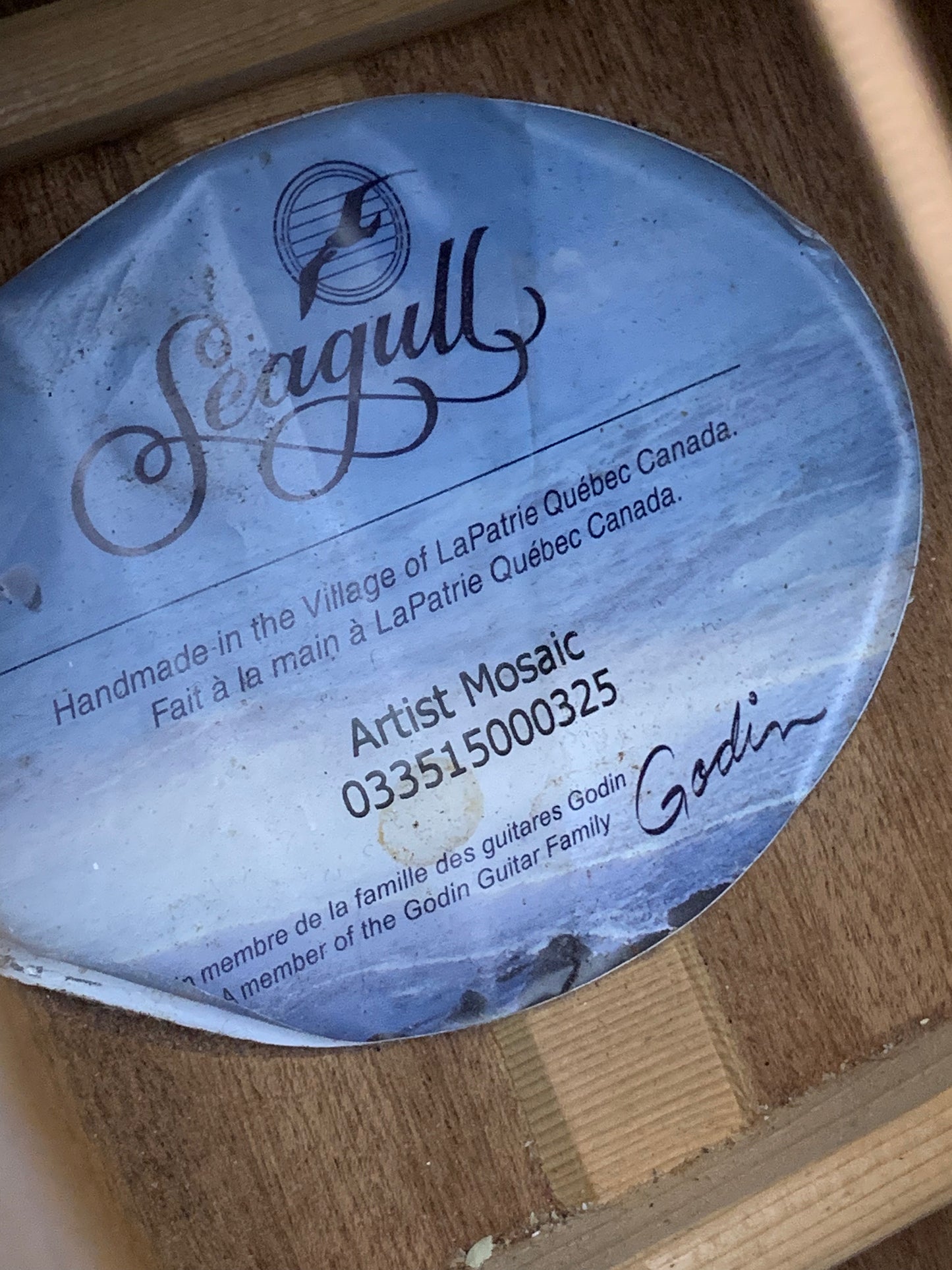 Seagull Artist Mosaic (PRE-OWNED)