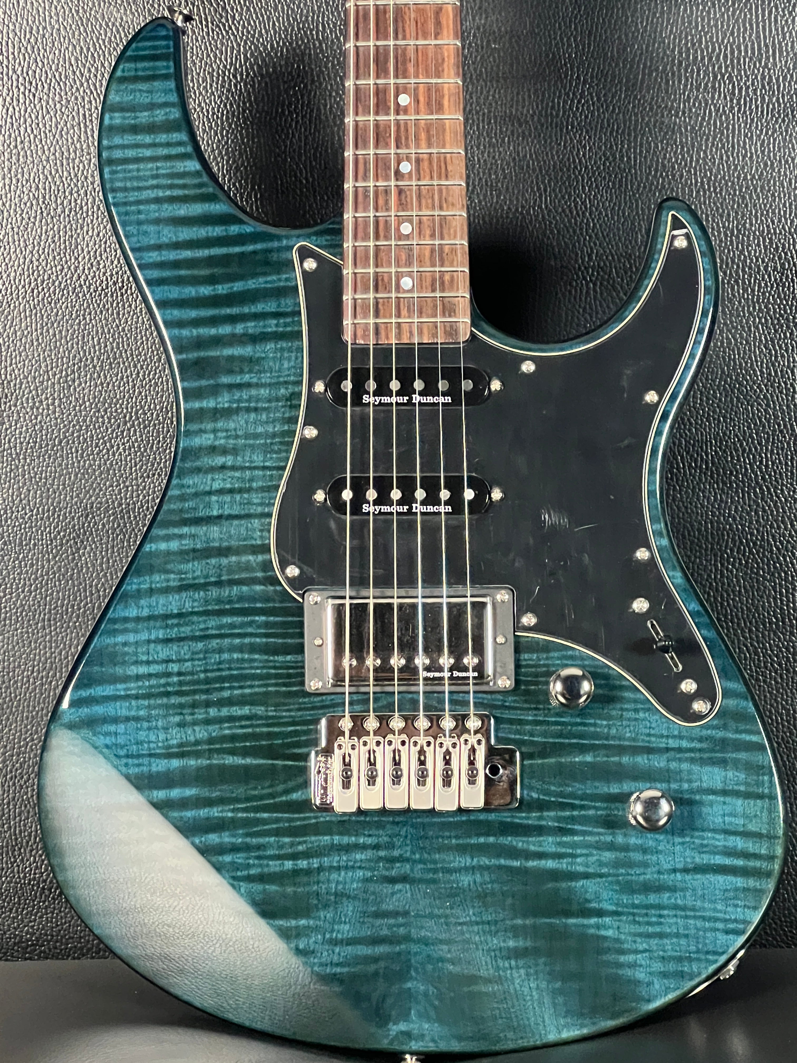 Yamaha Pacifica PAC612VIIFM Indigo Blue Electric Guitar – Guitar HAUS