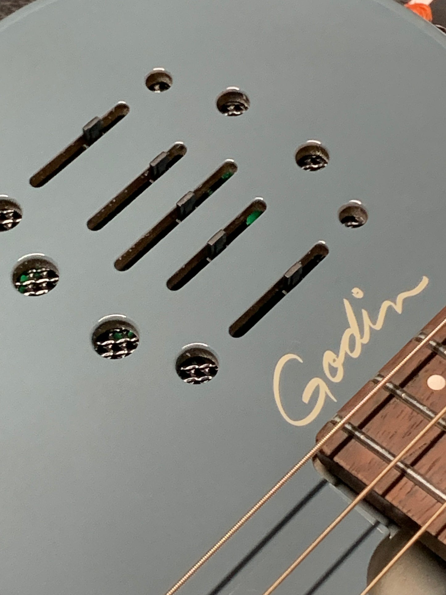 Godin Multiac Mundial Arctik Blue Acoustic Electric