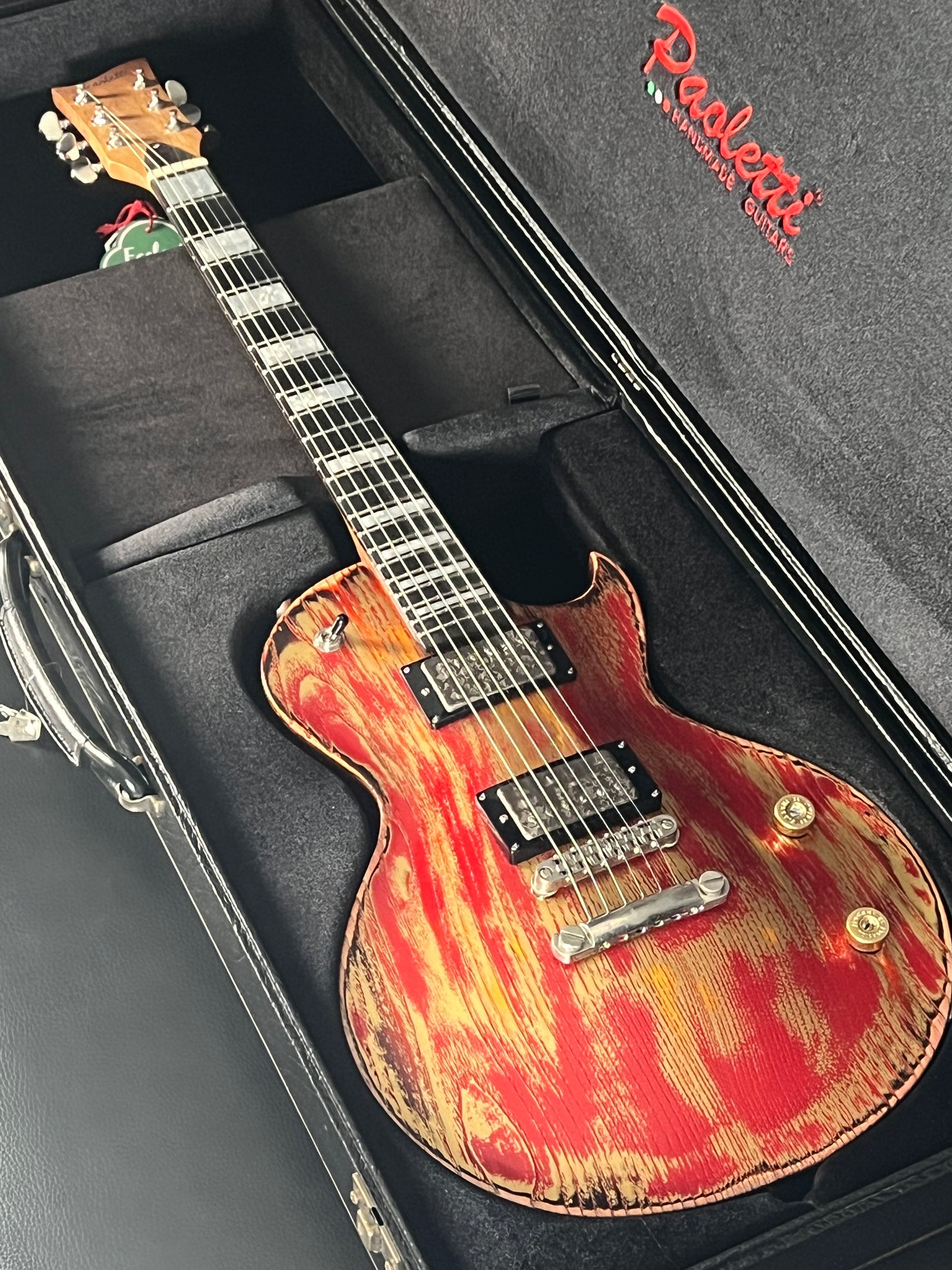 Paoletti Seicento Chambered HH - 575+ Firegold Inferno - Carved