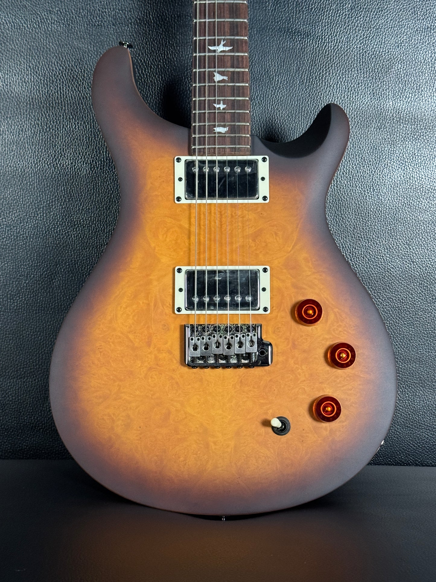 PRS SE DGT Laurel Burl Limited Edition - McCarty Tobacco Burst