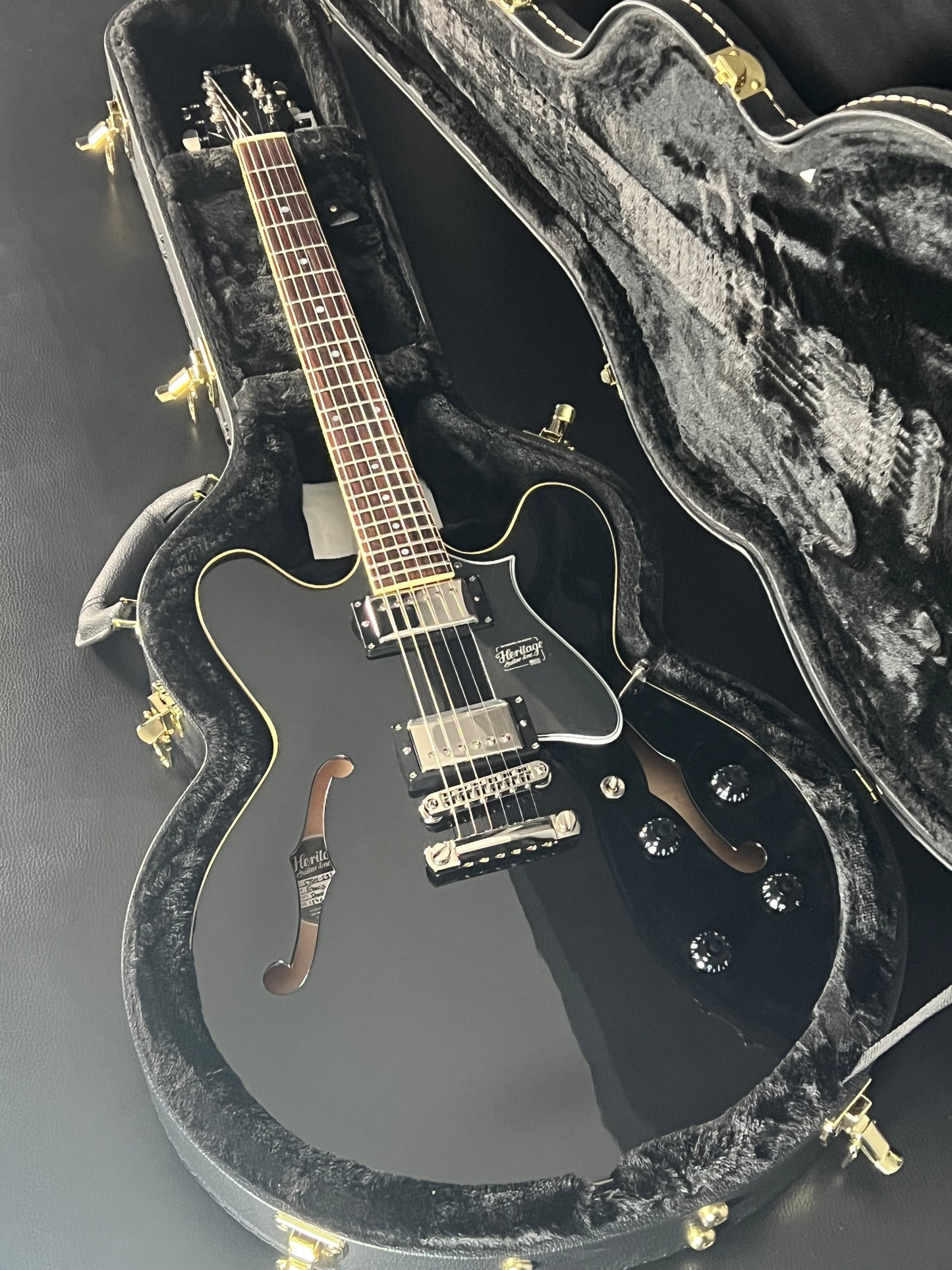 Heritage Guitars Standard H-535 Semi-Hollow Ebony