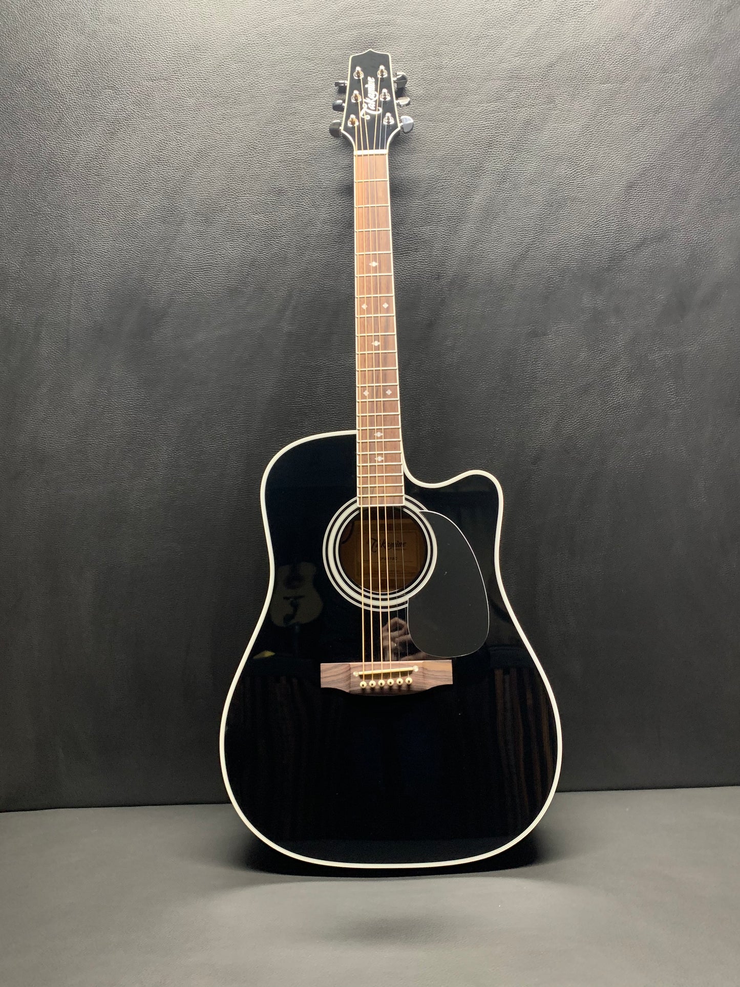 Takamine EF341SC Japan Black Acoustic-Electric Guitar