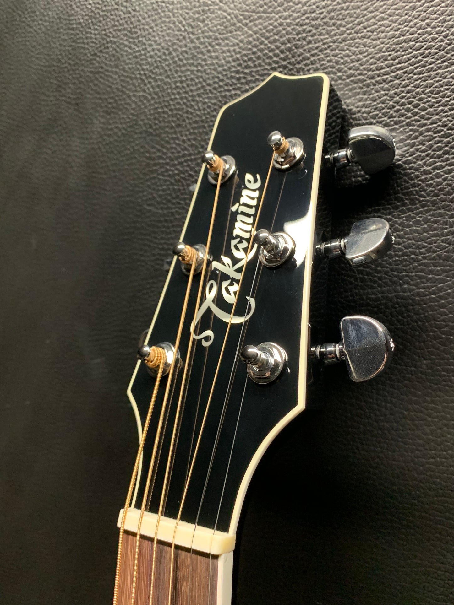 Takamine EF341SC Japan Black Acoustic-Electric Guitar