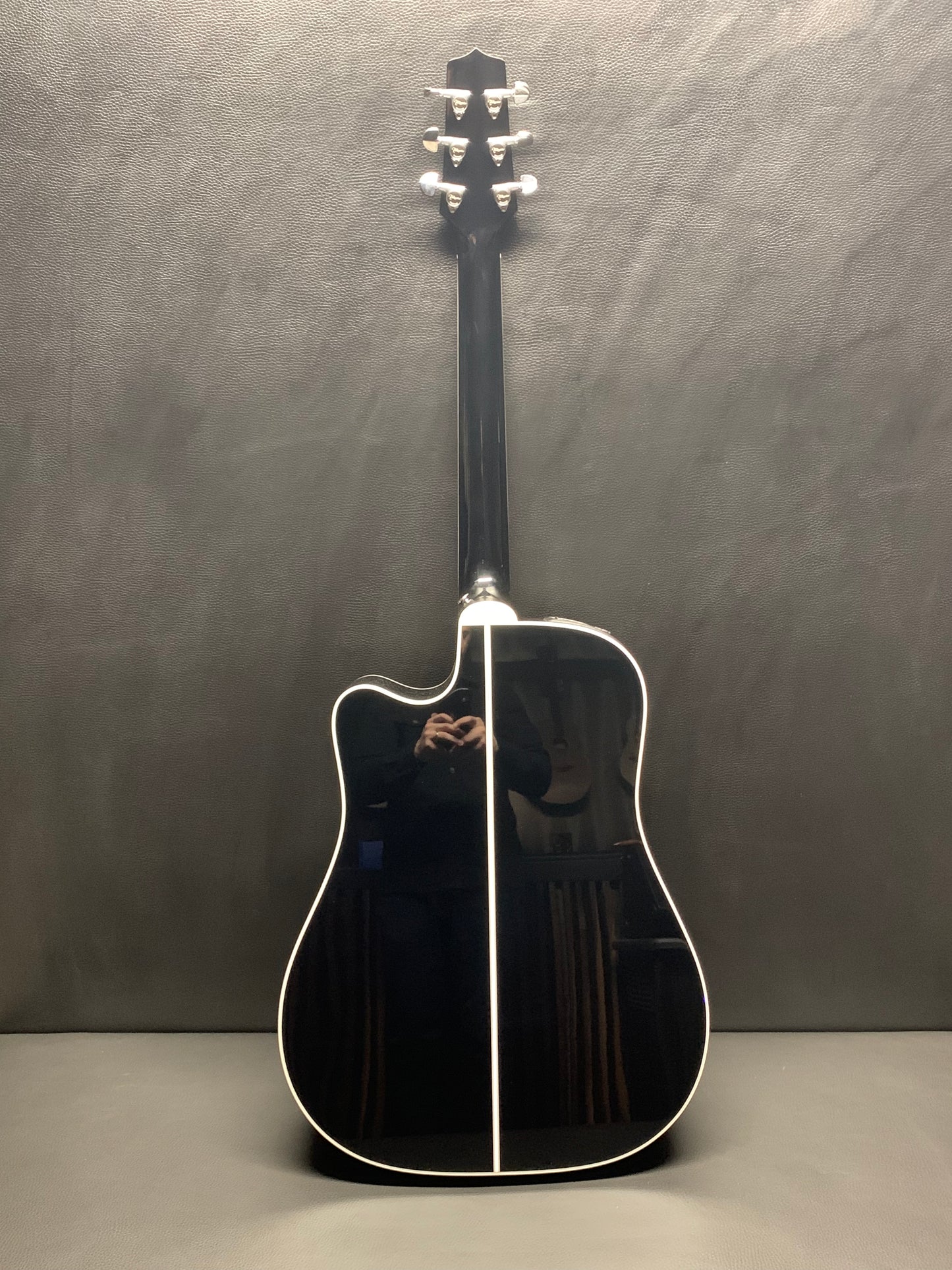Takamine EF341SC Japan Black Acoustic-Electric Guitar