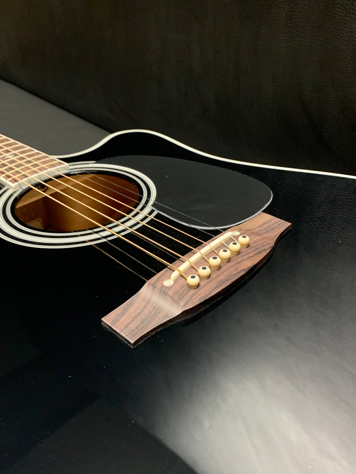 Takamine EF341SC Japan Black Acoustic-Electric Guitar