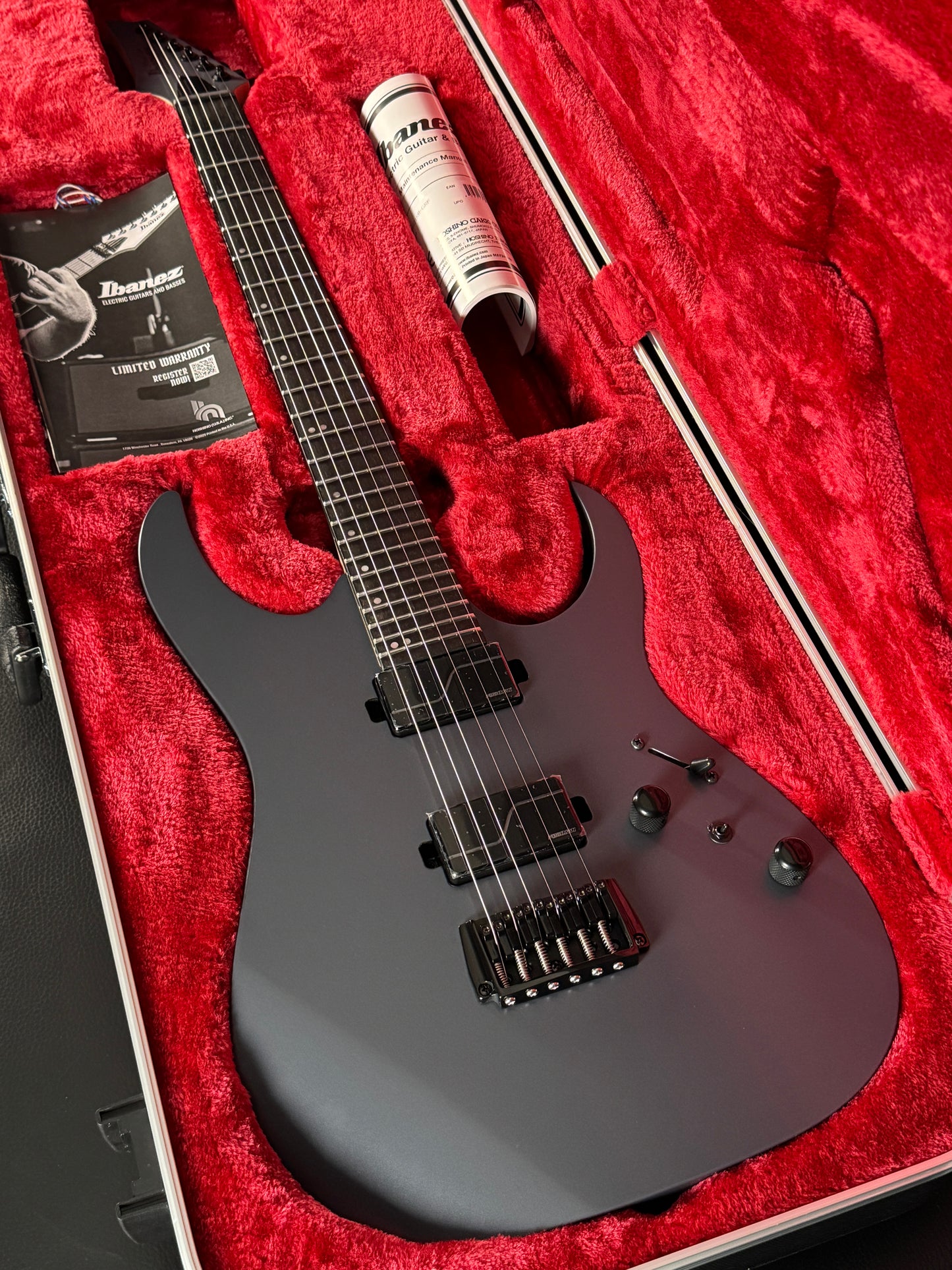 Ibanez RG Prestige Gray Metallic Flat RGR5121RBGRF