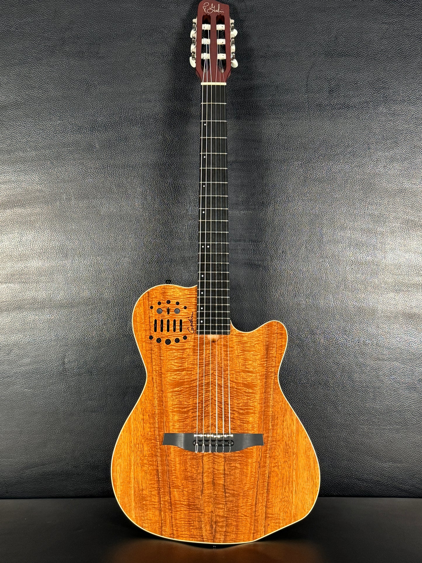 Godin Guitars ACS NYLON Electric/Acoustic Guitar KOA Extreme (PRE-OWNED)