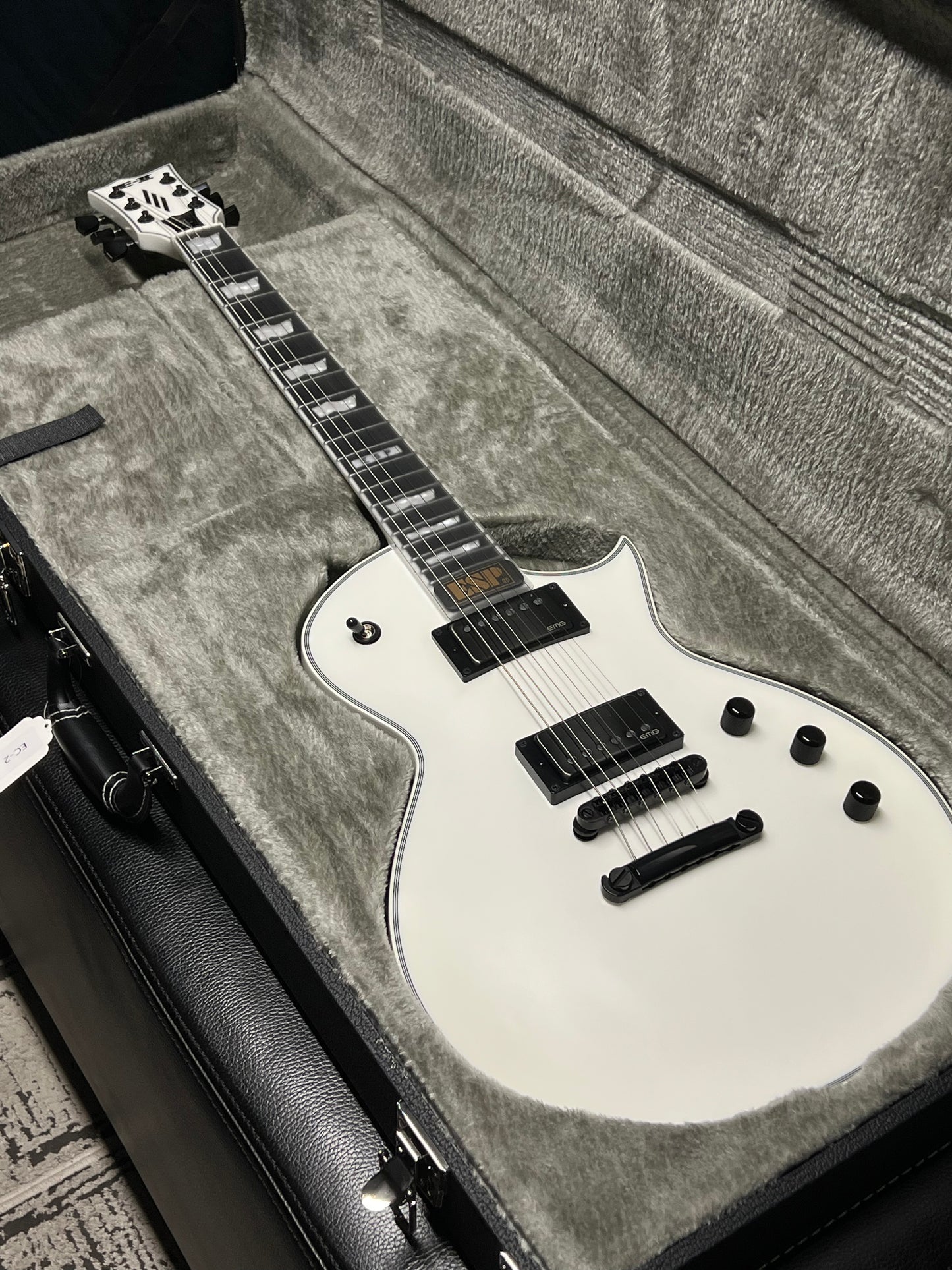 ESP Guitars E-II Eclipse - Snow White Satin