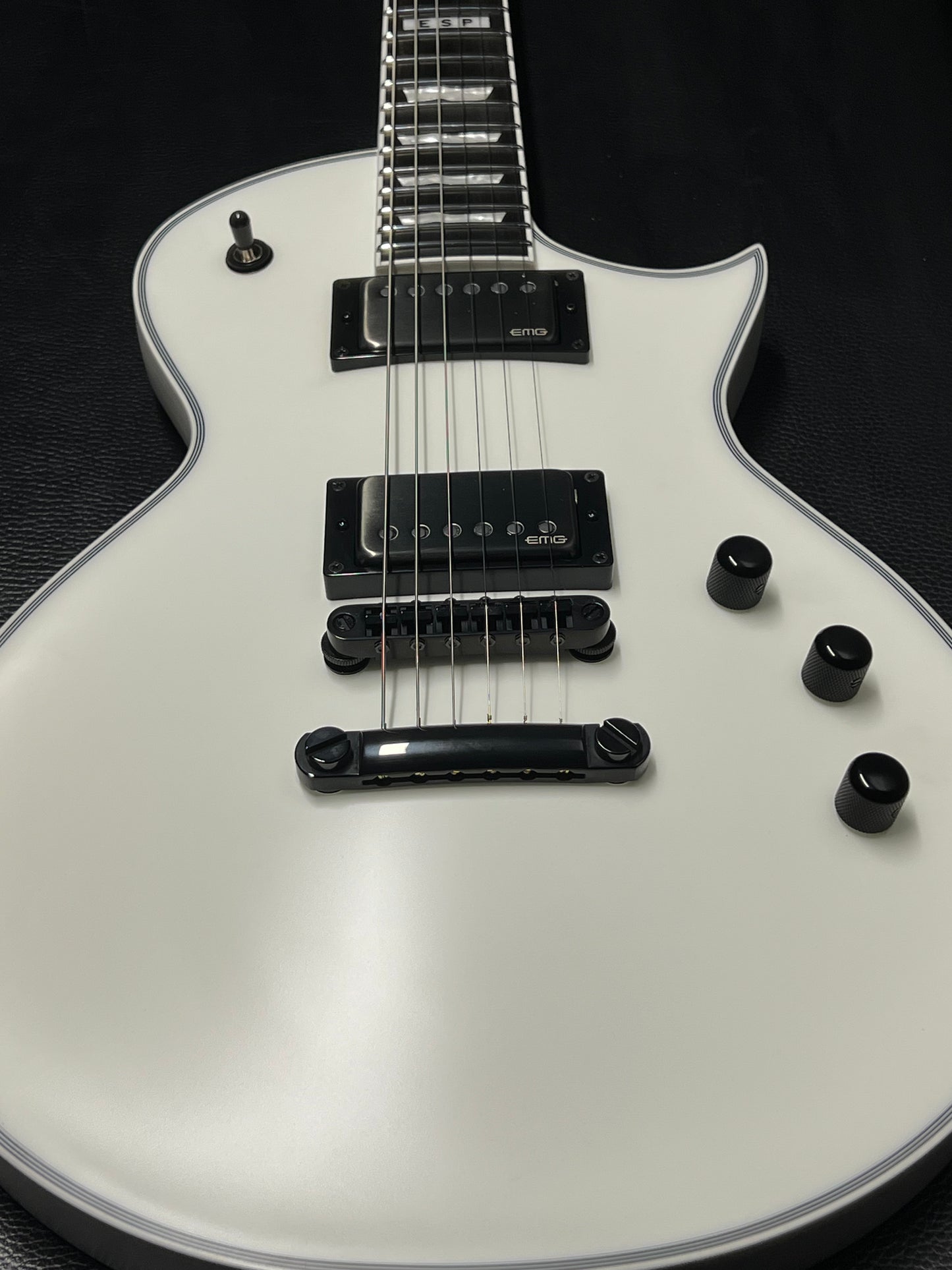 ESP Guitars E-II Eclipse - Snow White Satin