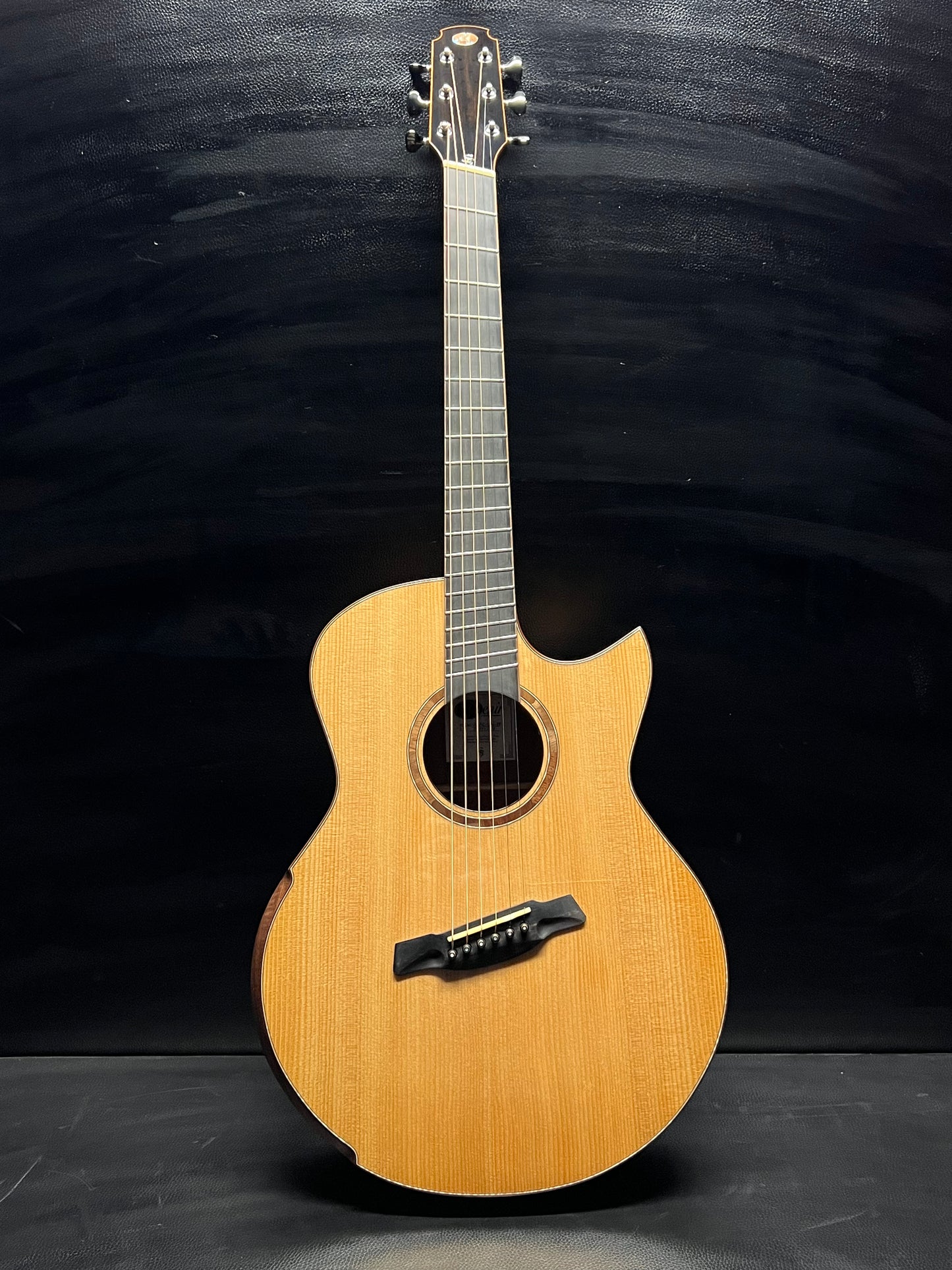 Avenir 25 Series Auditorium Sitka Spruce Flamed Walnut Fan Fret #24071239