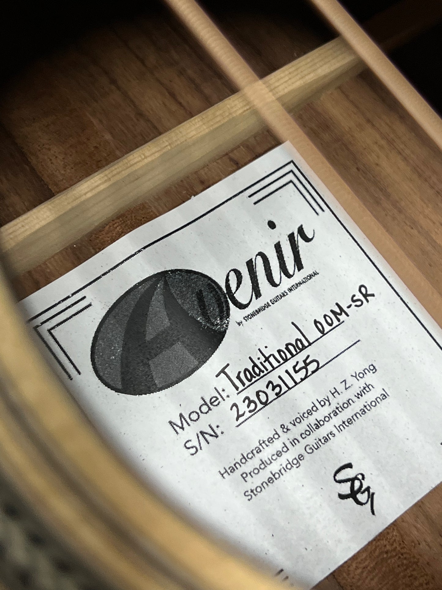 Avenir Vintage Parlour Traditional OOM-SR #23031155