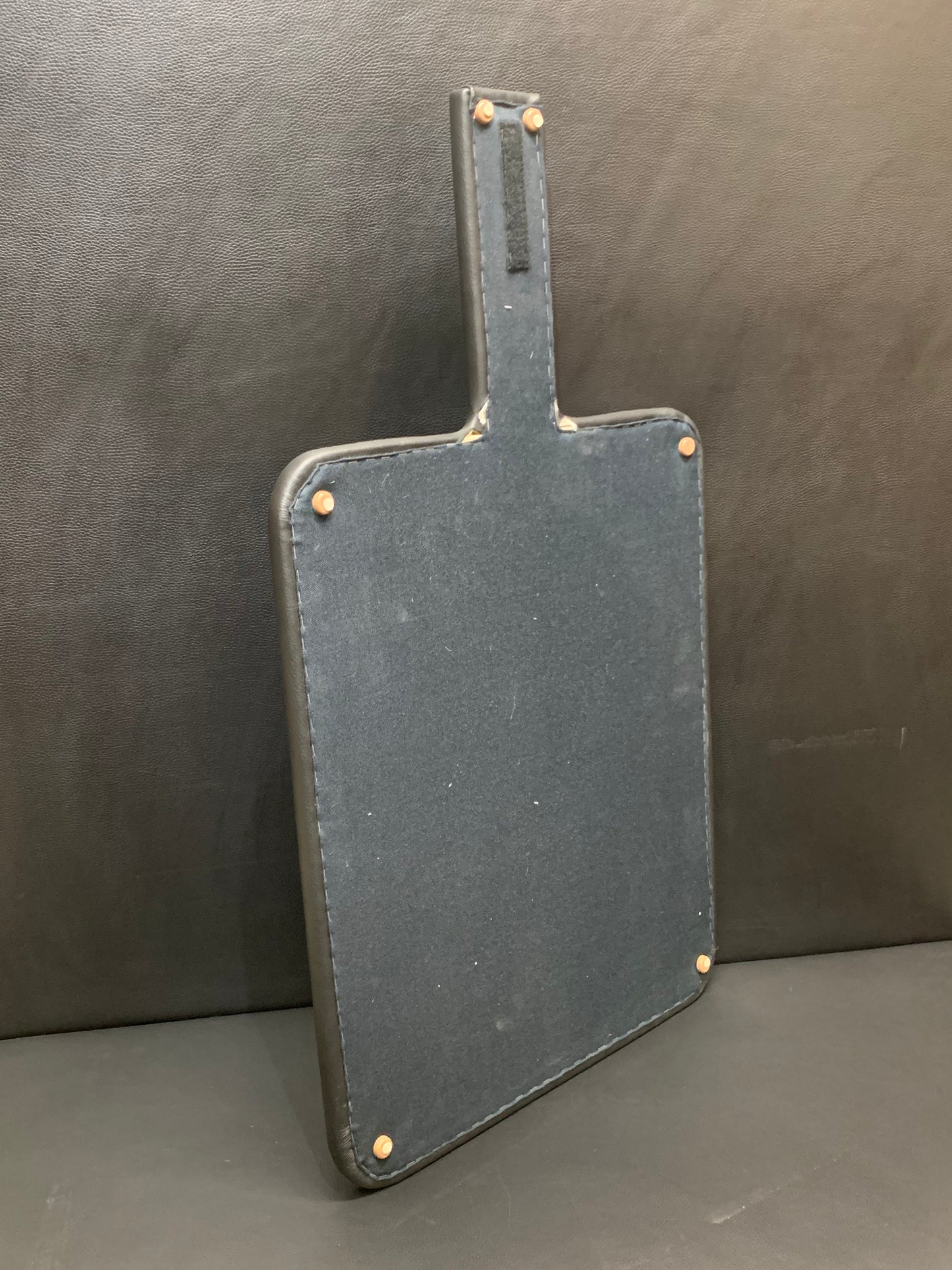 Maison Luxe Guitar Maintenance Work Pad - Real Black Leather