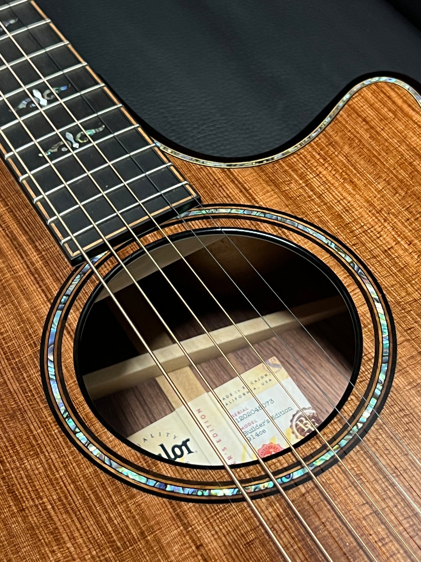 Taylor Builder's Edition 914ce Grand Auditorium