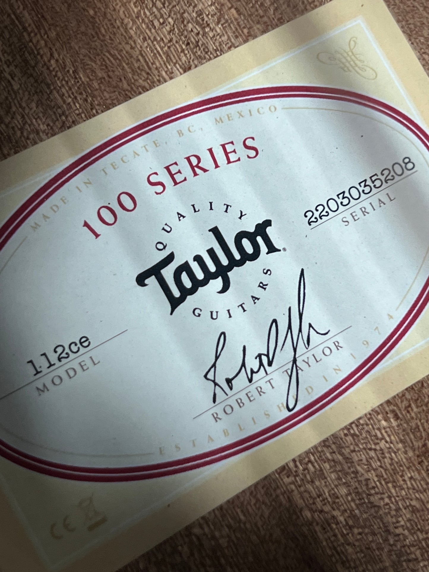 Taylor 112ce Grand Concert