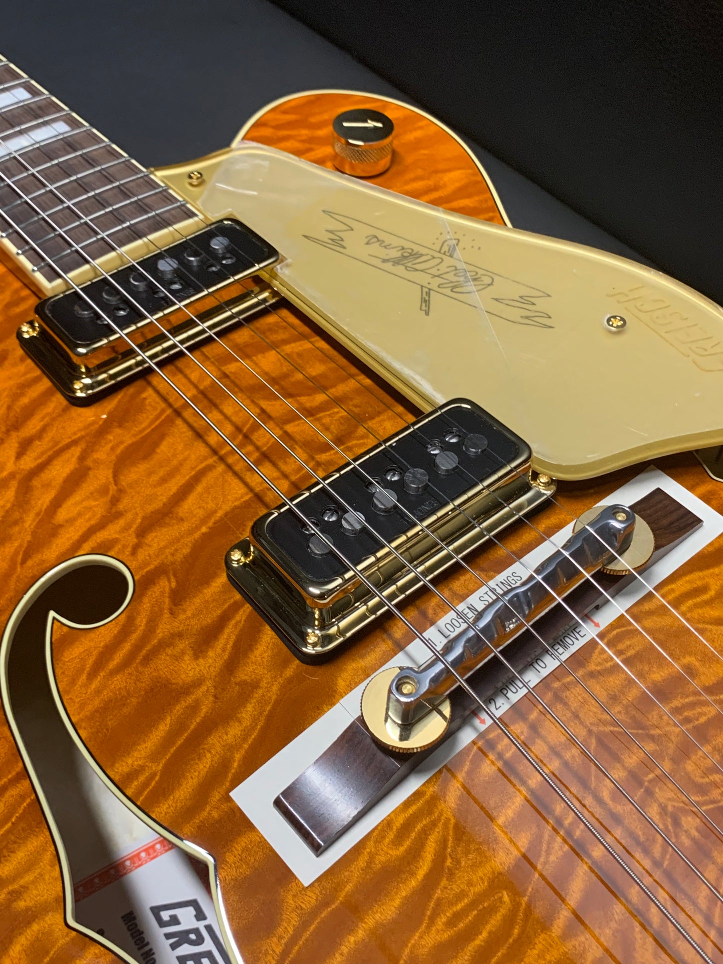 Gretsch Limited Edition Quilt Classic Chet Atkins® Hollow Body With Bigsby G6120TGQM-56
