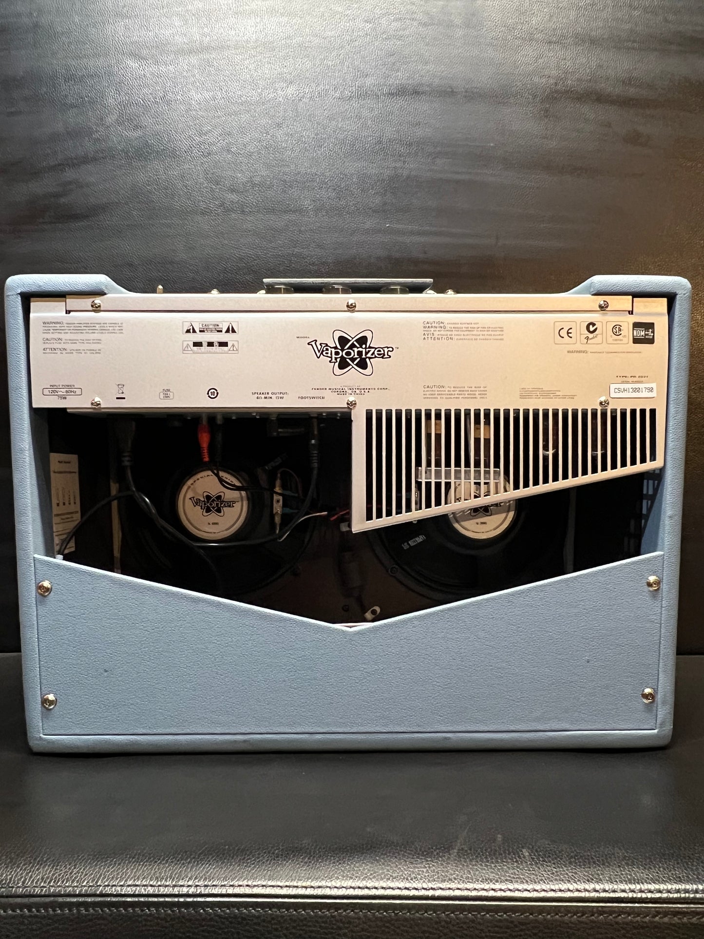 Fender Vaporizer 2 x 10 Guitar Amp Slate Blue (PRE-OWNED)
