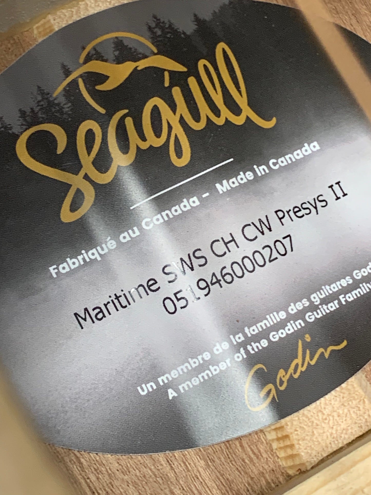 Seagull Maritime SWS CH CW Presys II #051946000207