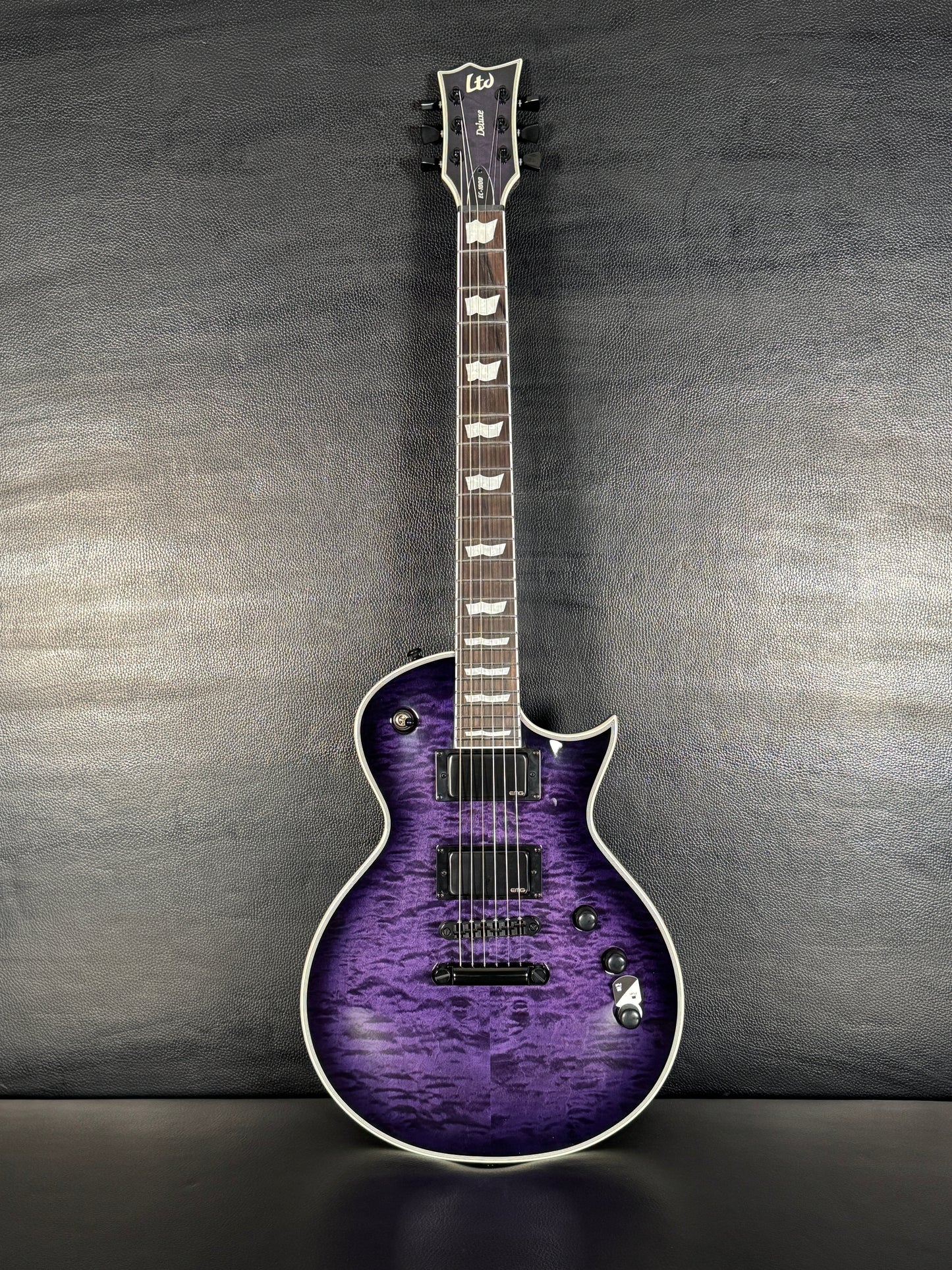 ESP LTD EC-1000 - See Thru Purple Sunburst