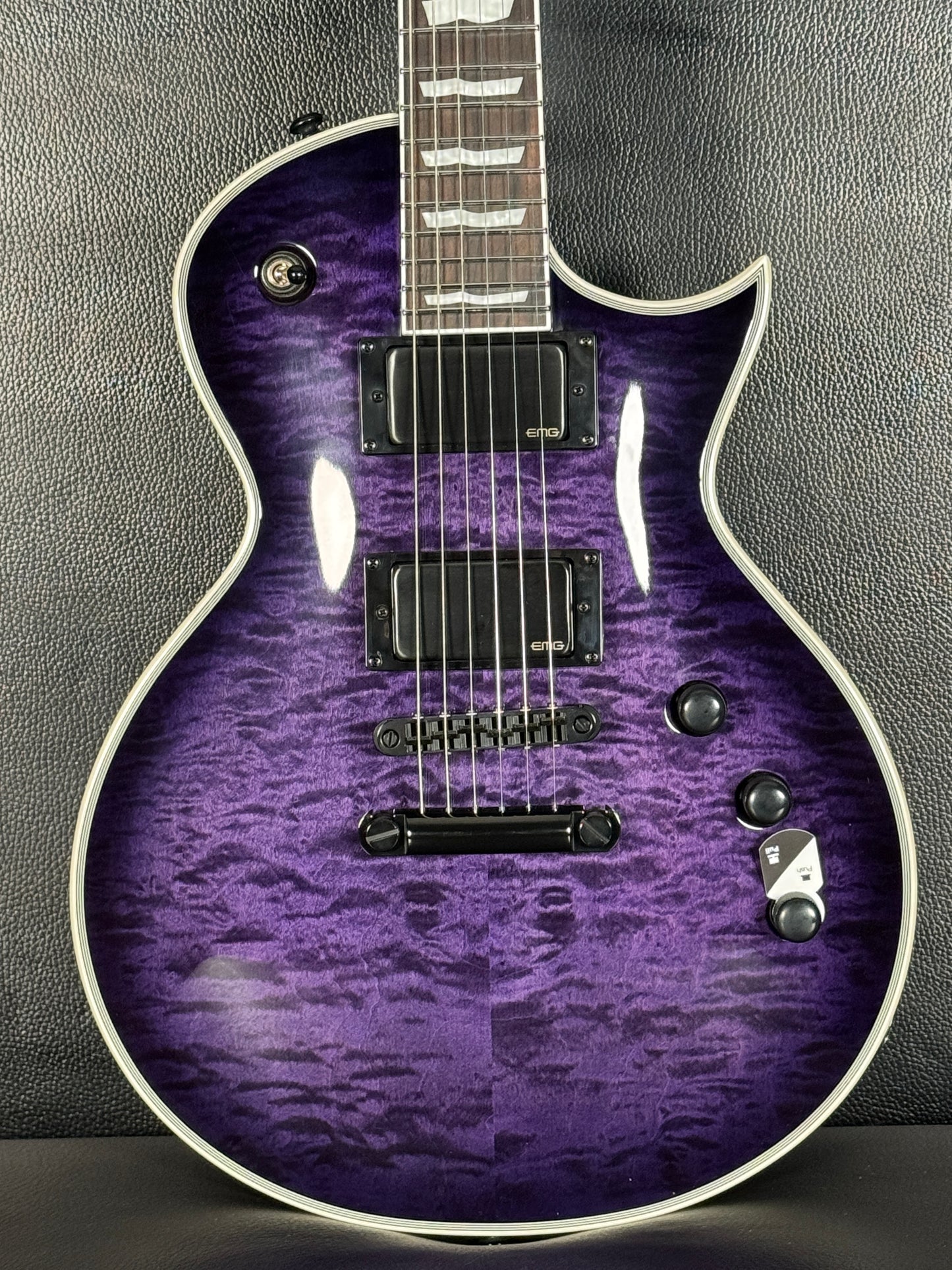 ESP LTD EC-1000 - See Thru Purple Sunburst