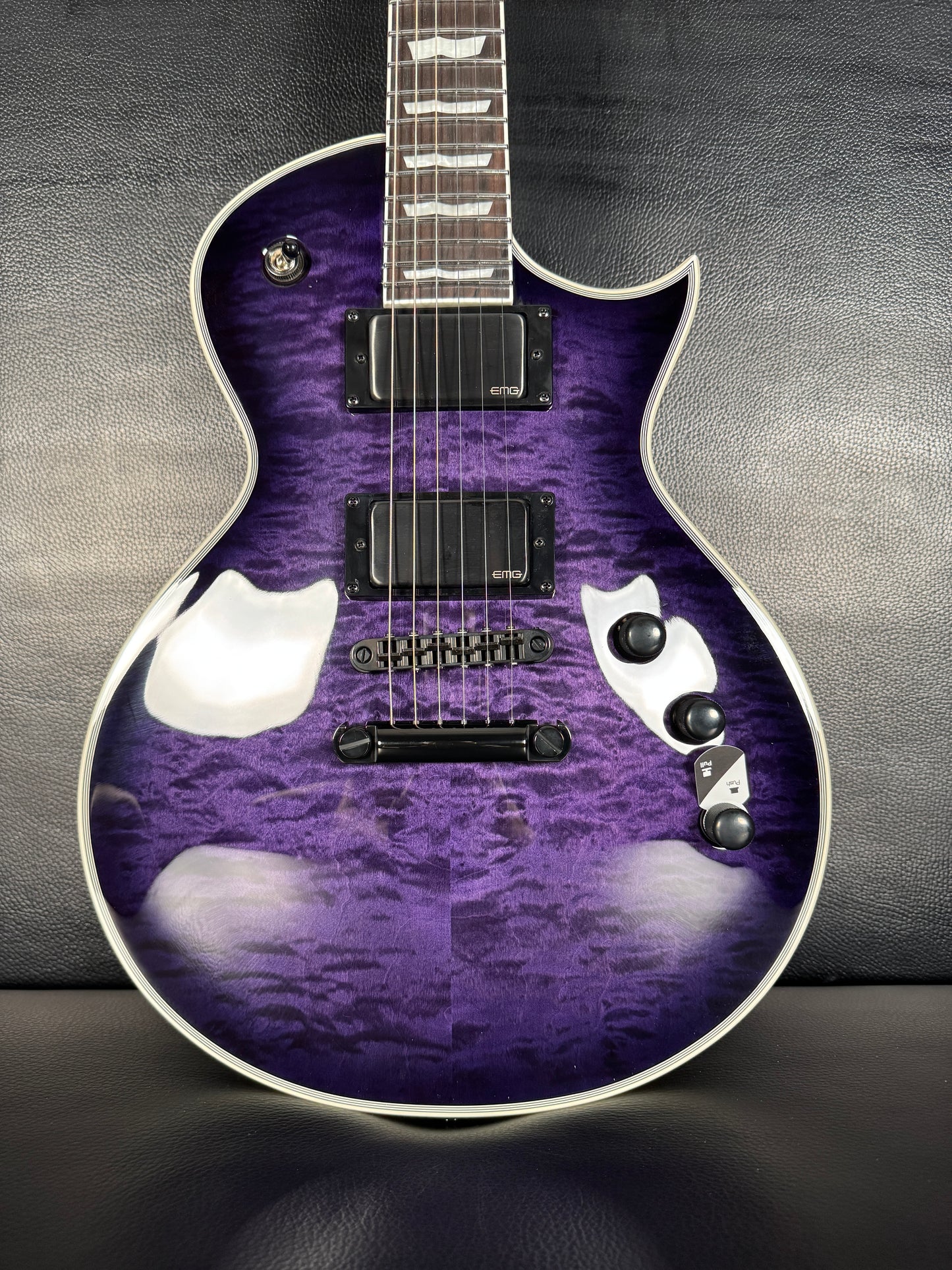 ESP LTD EC-1000 - See Thru Purple Sunburst