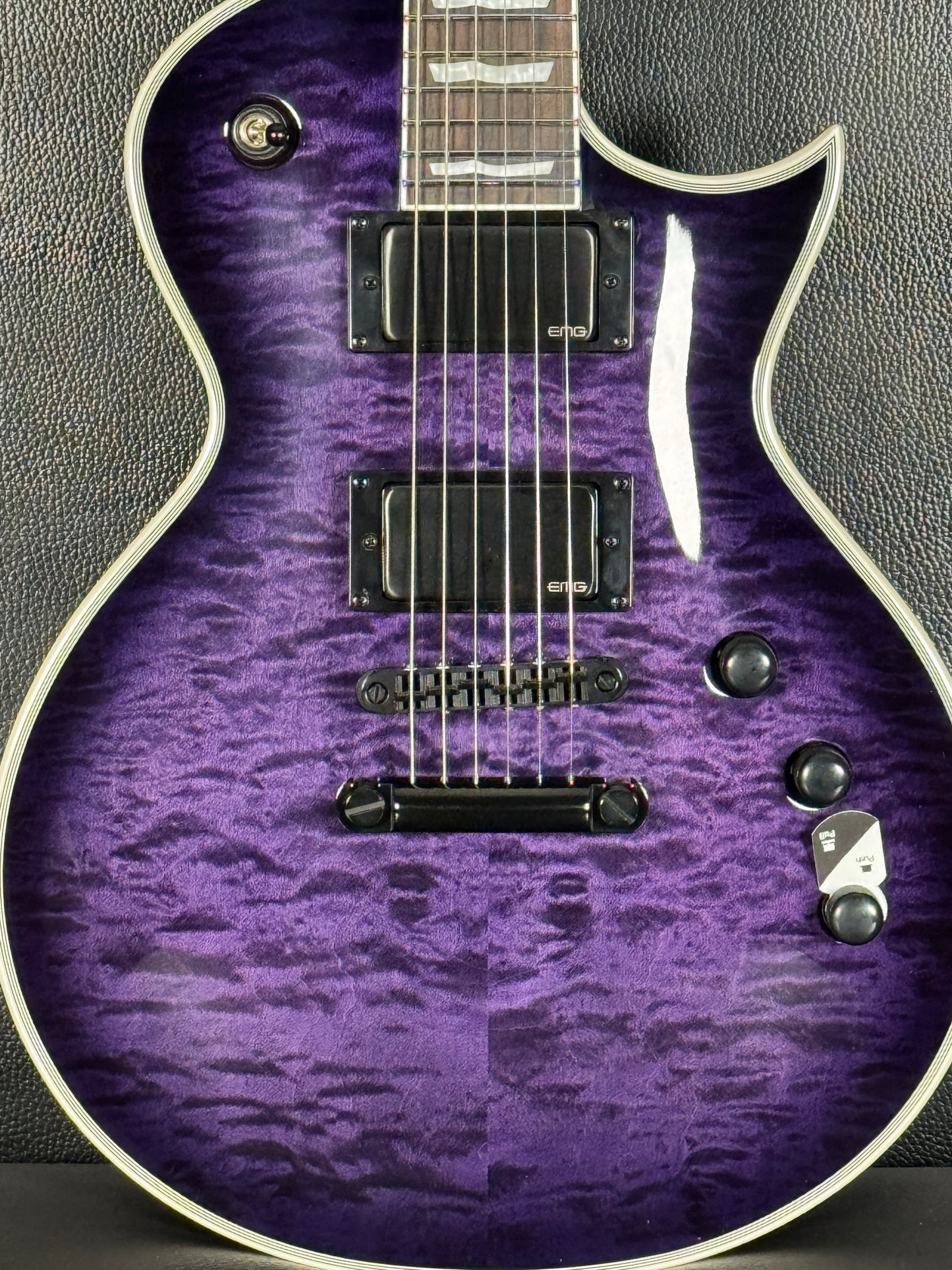 ESP LTD EC-1000 - See Thru Purple Sunburst