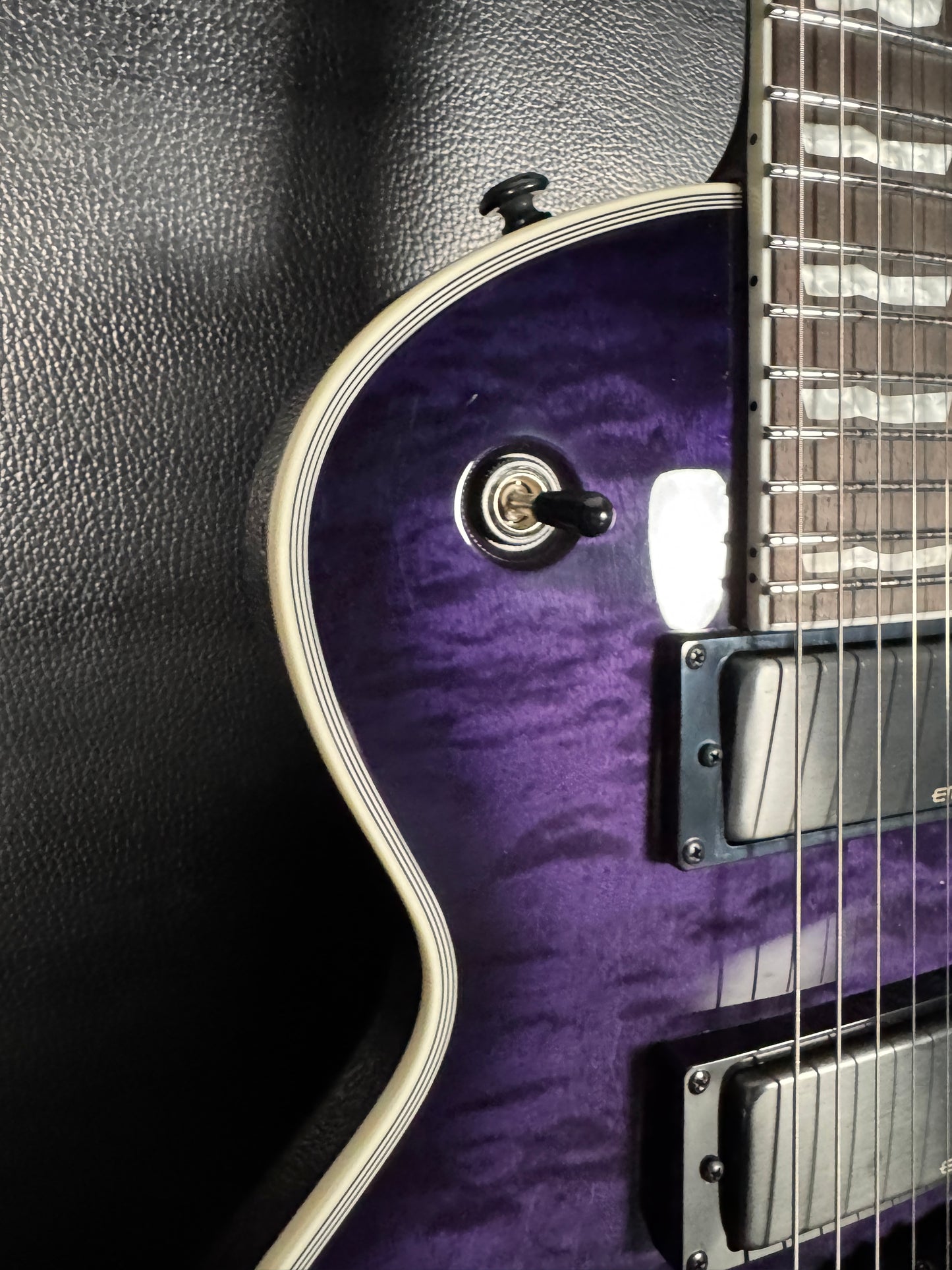ESP LTD EC-1000 - See Thru Purple Sunburst