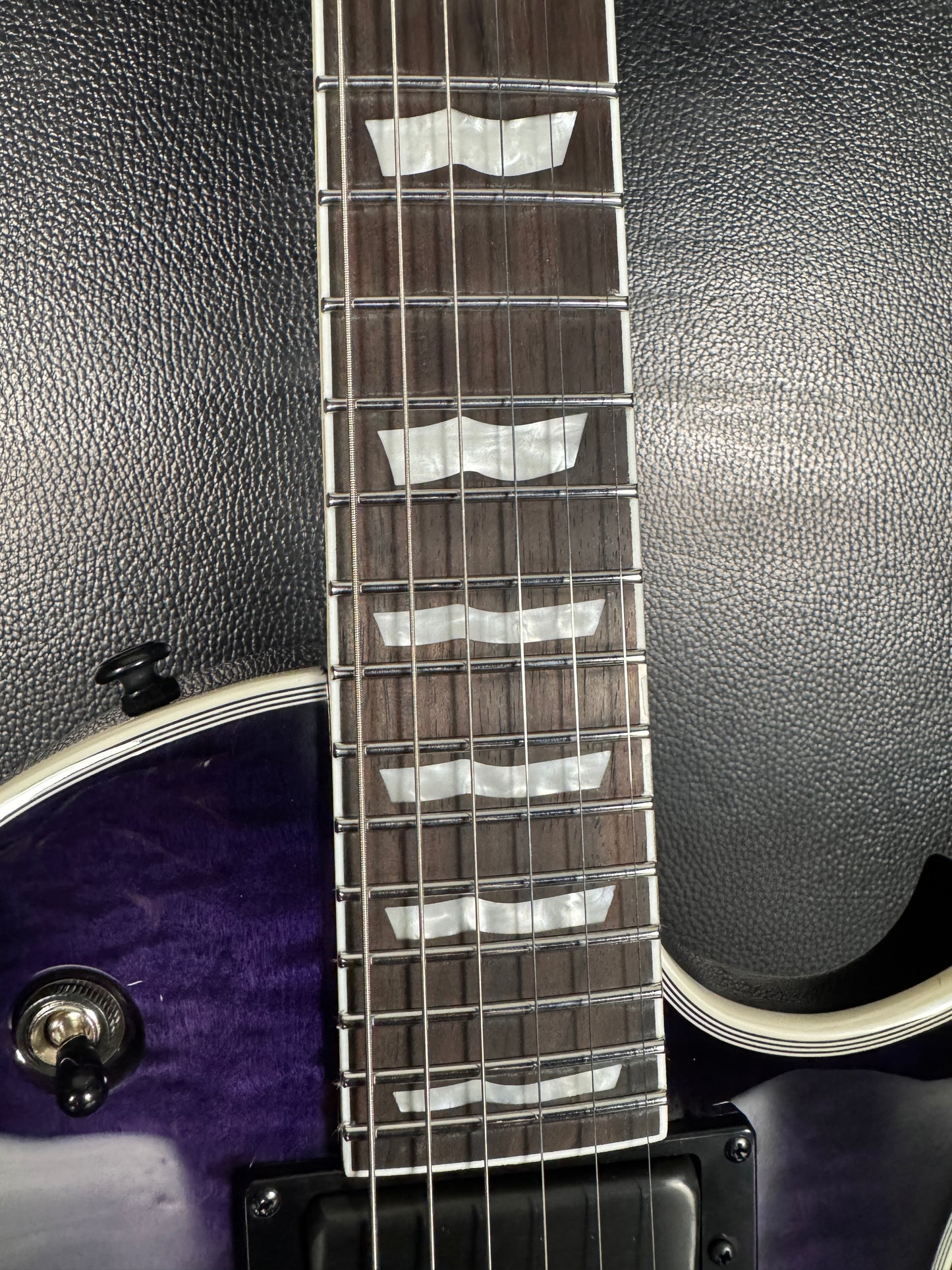 ESP LTD EC-1000 - See Thru Purple Sunburst
