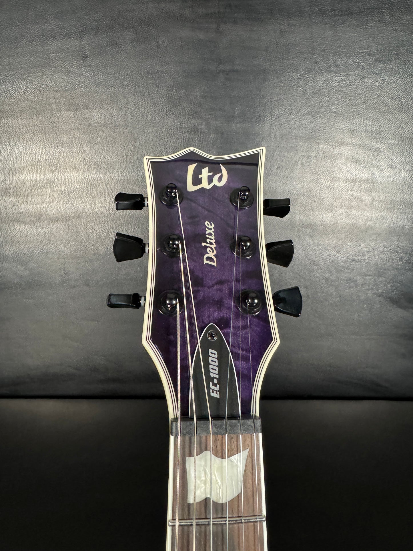 ESP LTD EC-1000 - See Thru Purple Sunburst