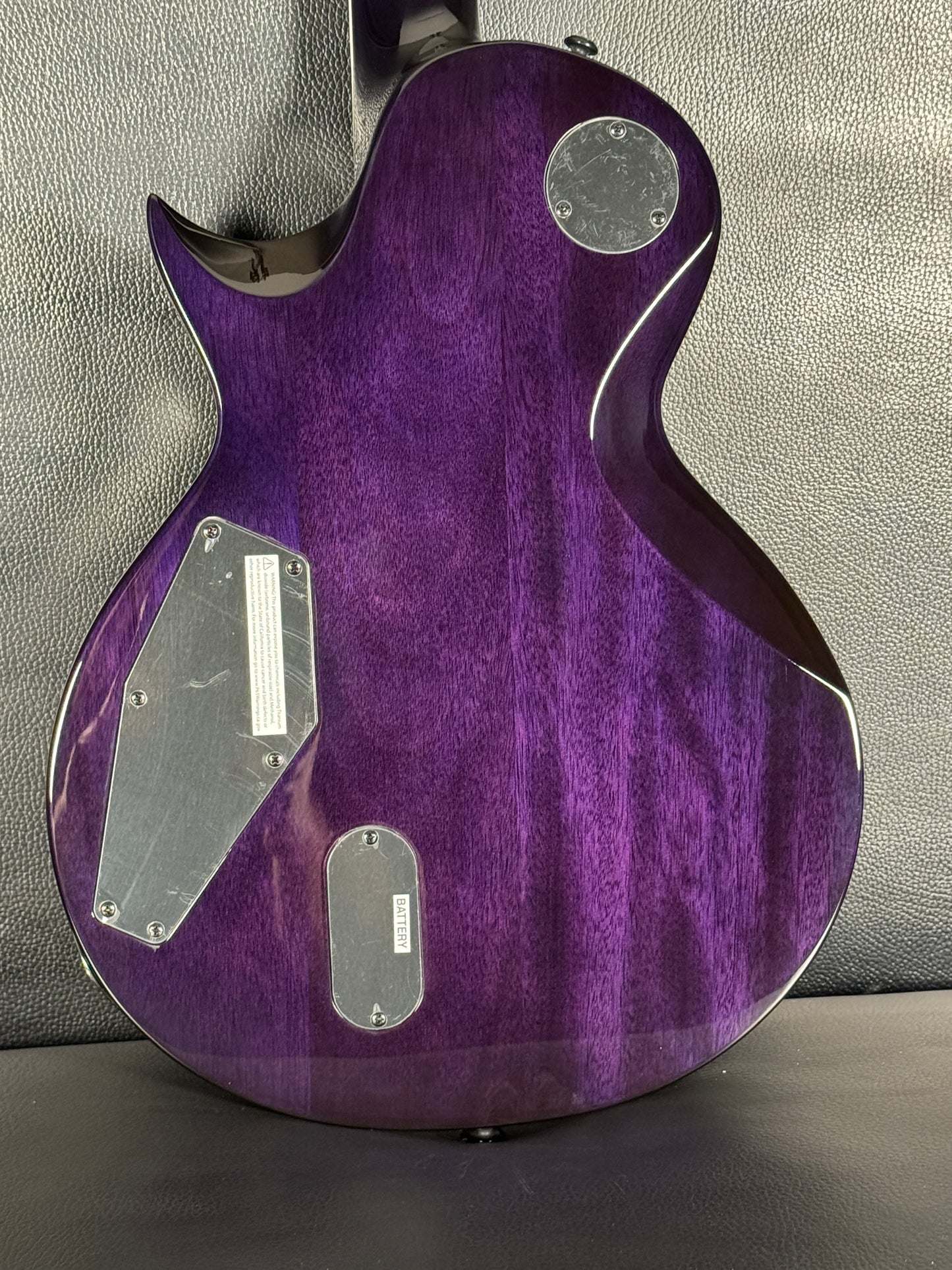 ESP LTD EC-1000 - See Thru Purple Sunburst