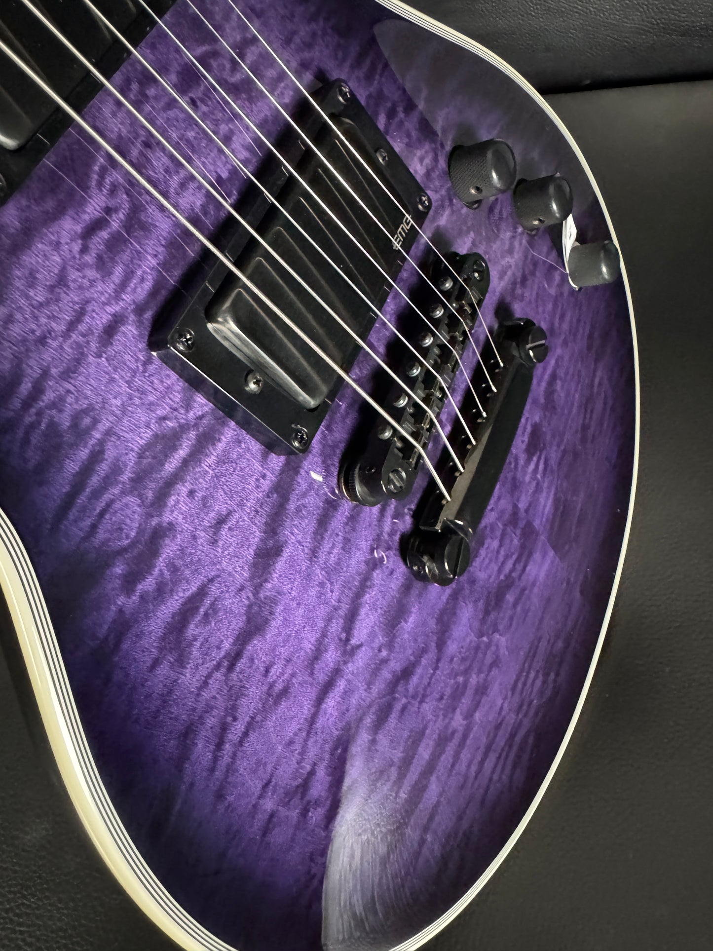 ESP LTD EC-1000 - See Thru Purple Sunburst