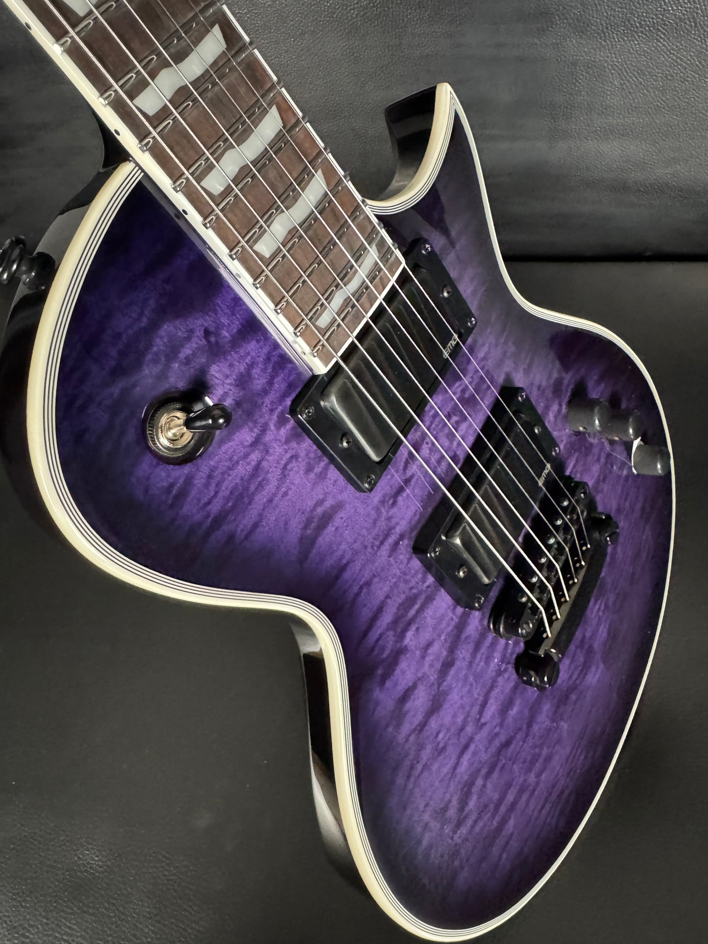 ESP LTD EC-1000 - See Thru Purple Sunburst