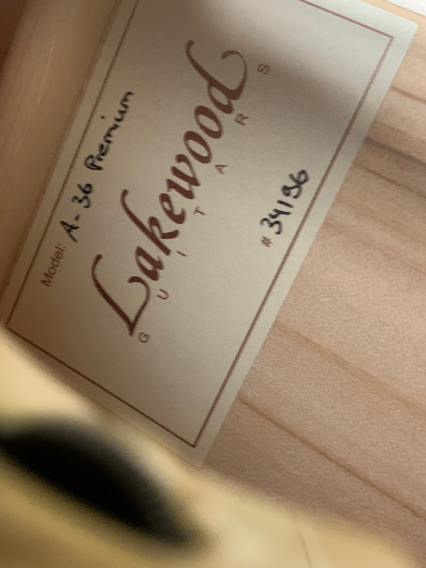 Lakewood A-36 Premium #34196