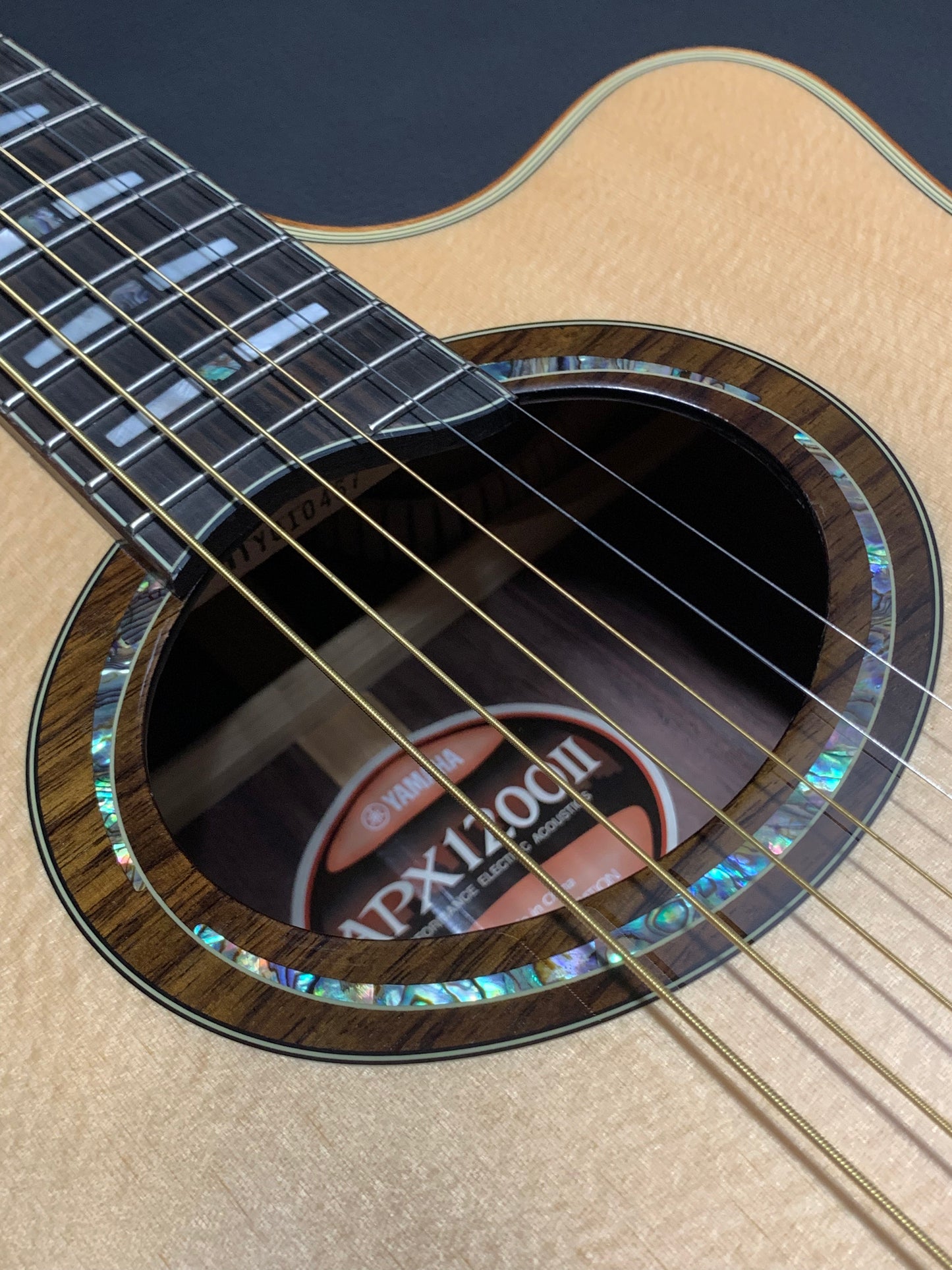 Yamaha APX1200II Natural Acoustic Guitar #IIY010467