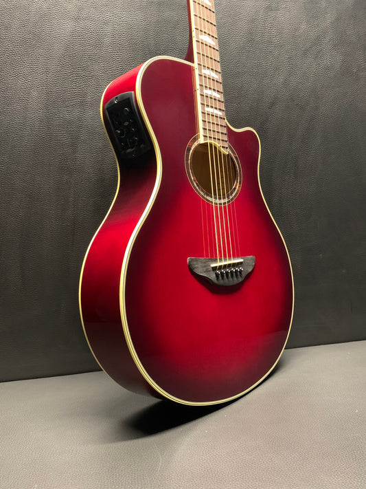 Yamaha APX1000 Crimson Red Burst Acoustic Guitar #IJK030571