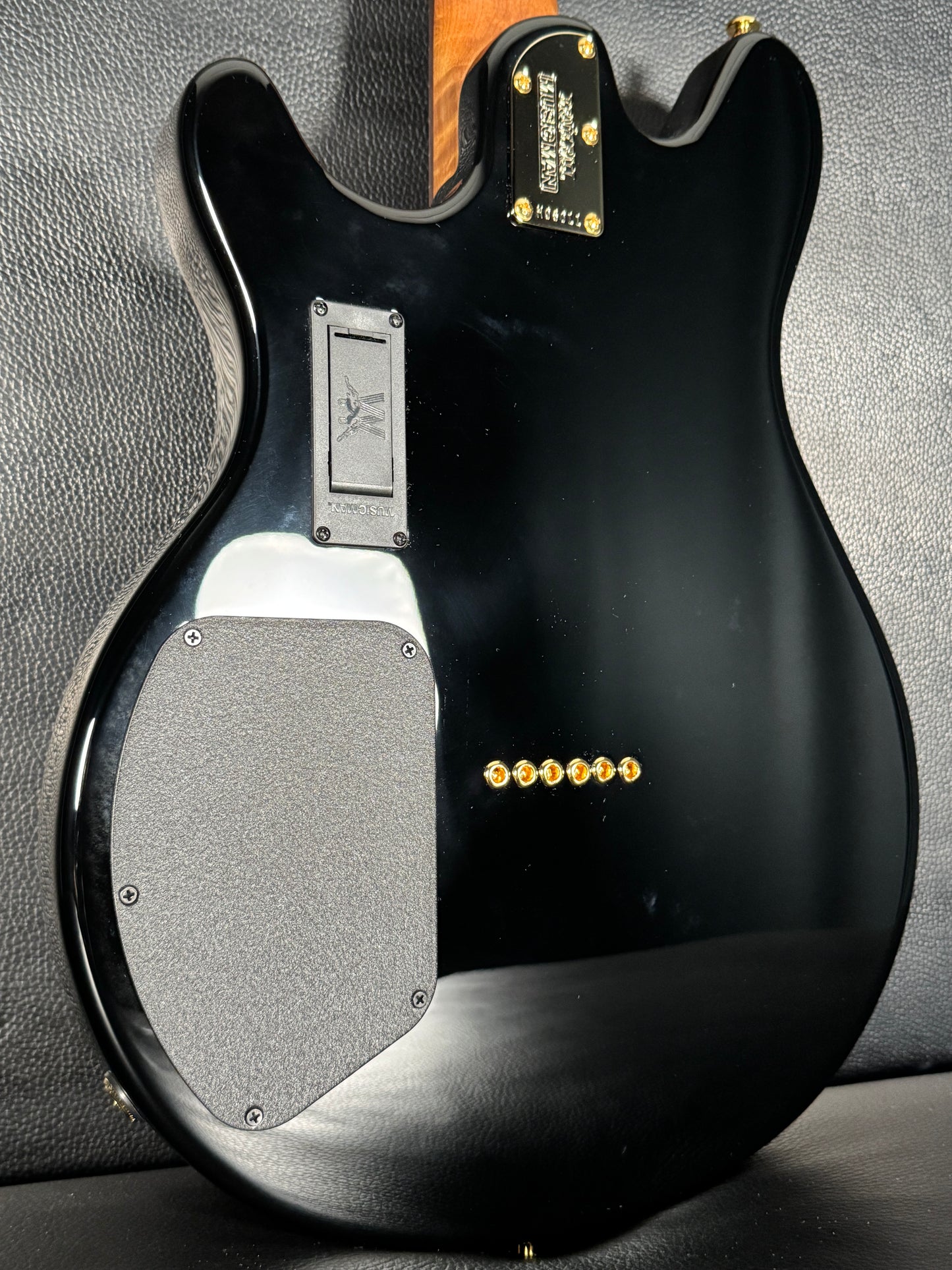 Music Man Valentine Black 6-String