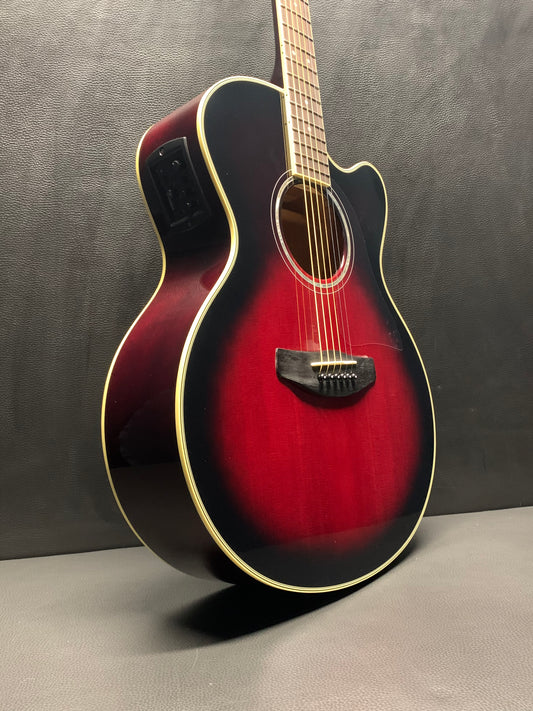 Yamaha CPX700II Dusk Sun Red Acoustic Guitar #IJN100590